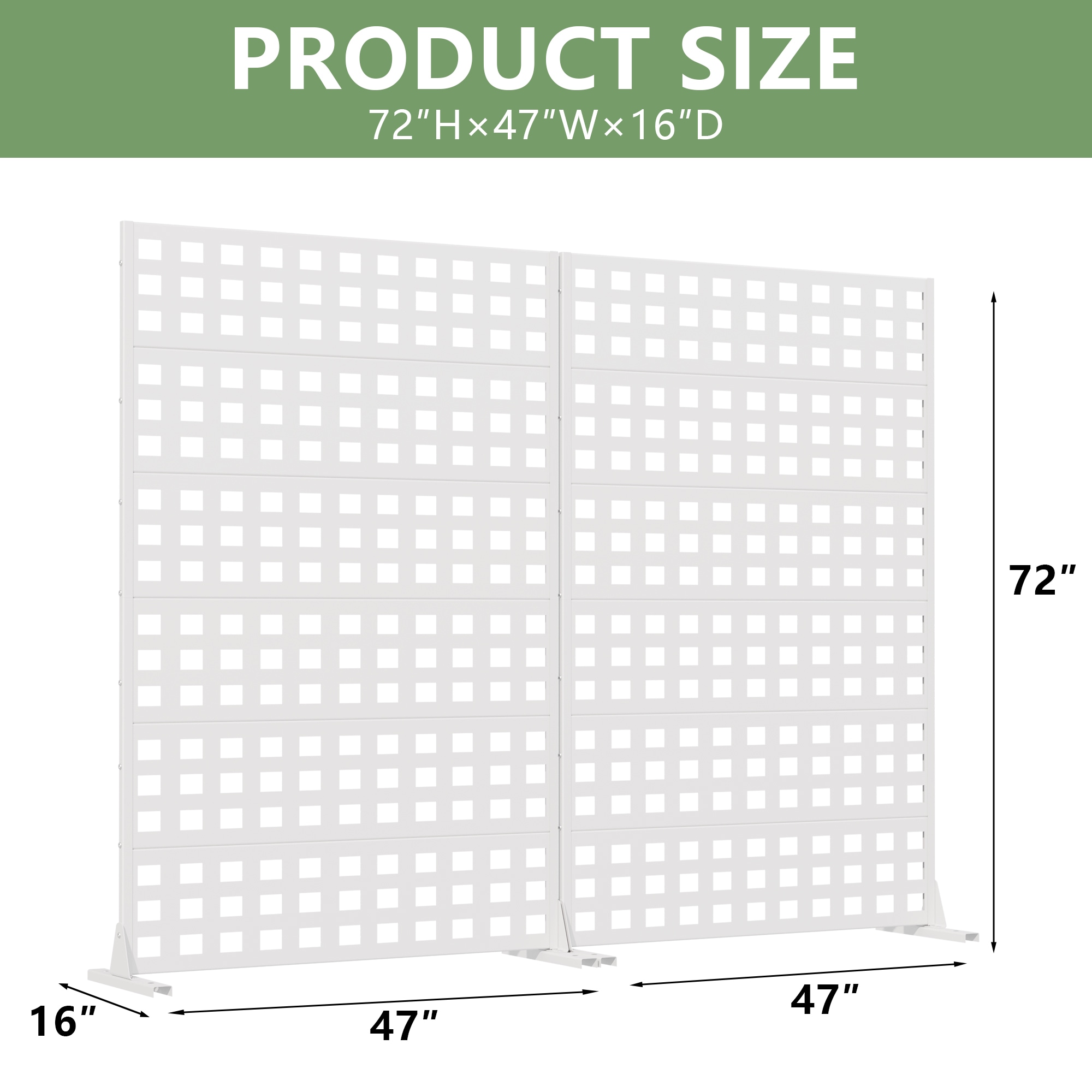 Lirago L20609-605A358 Outdoor-Privacy-Screen - View #4