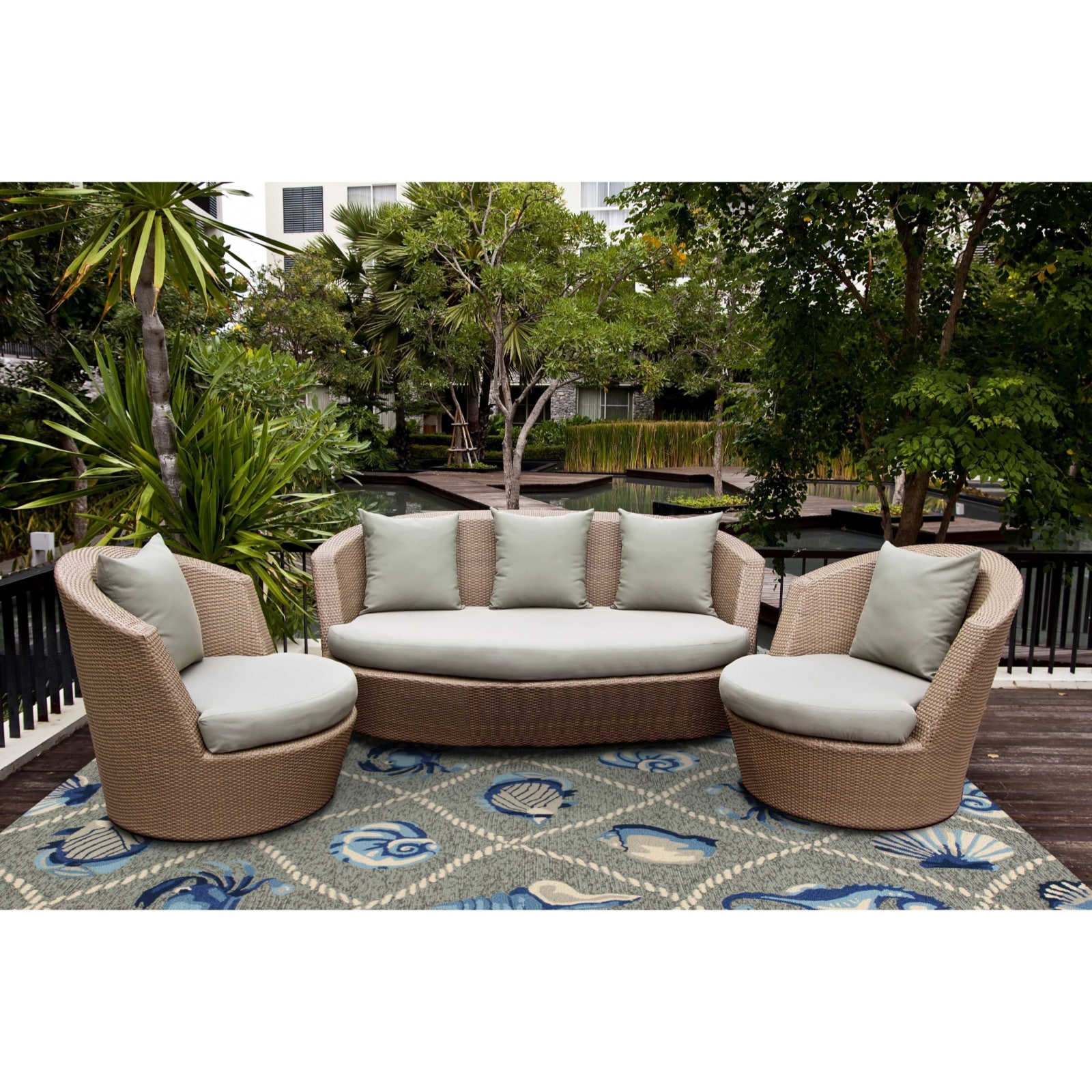 HomeRoots 353838 Bernadette 3 X 5 (ft) Rag Gray Indoor Abstract Area Rug