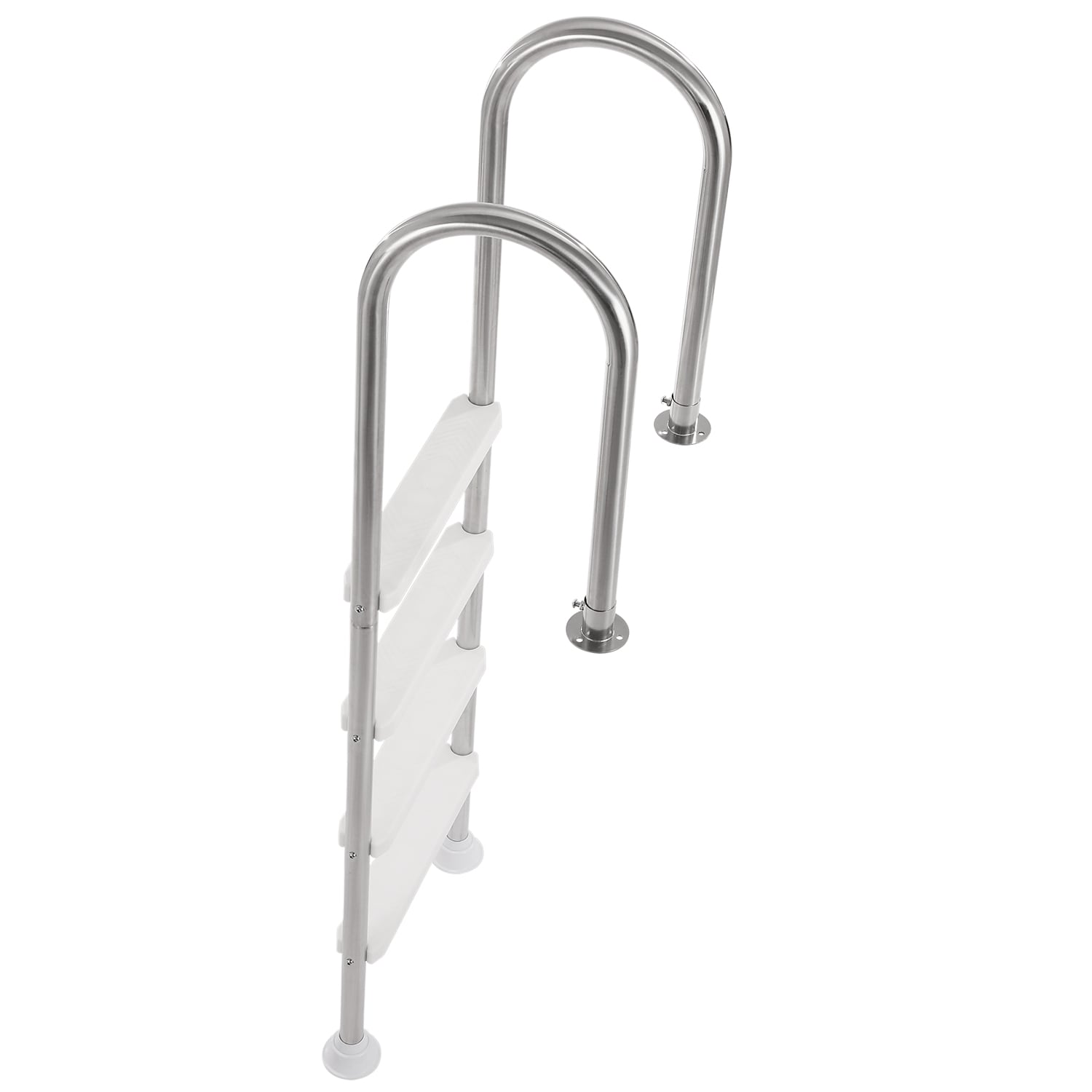 SVOPES SVOPESDXYCTTB13159V0 Swimming Pool Ladder 54-in Steel Pool deck ladder Hand Rail