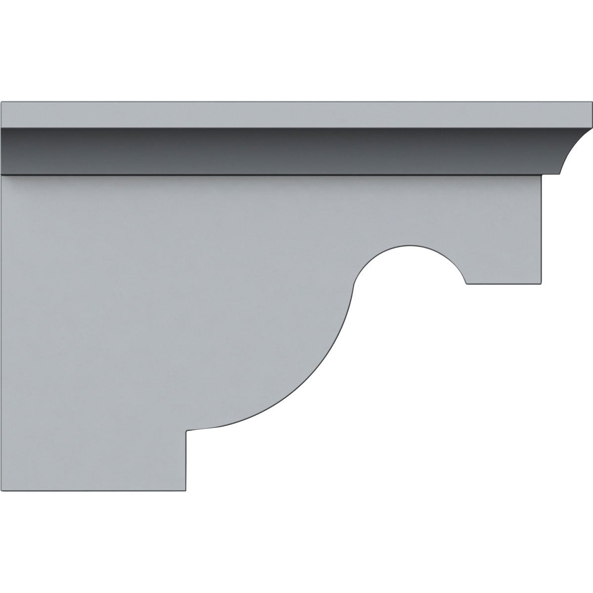 Ekena Millwork BKT07X07X05DU Exterior-Brackets-Braces - View #4