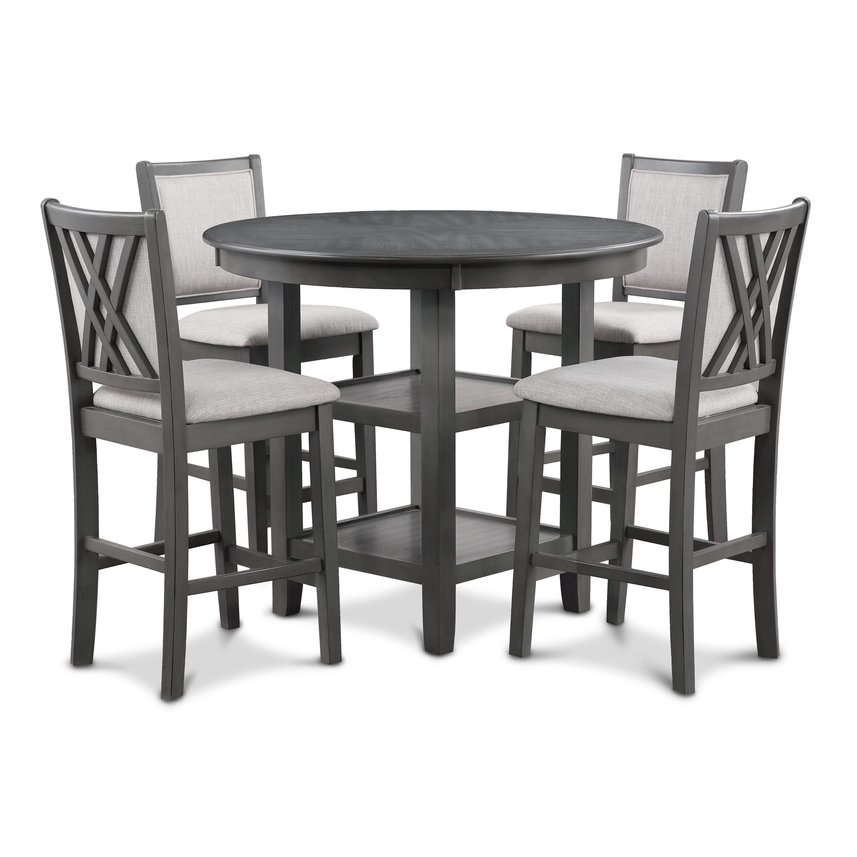 New Classic Furniture D3651-52S-GRY Dining-Sets - View #2