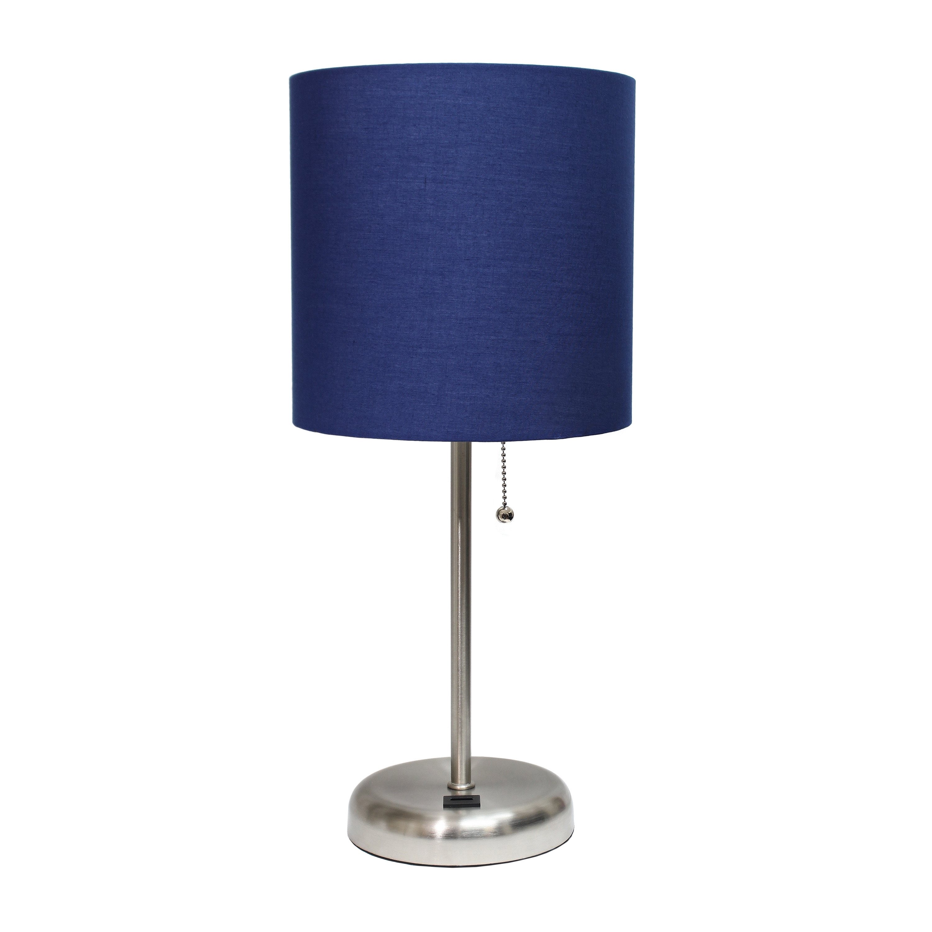 Navy blue best sale table lamp shade