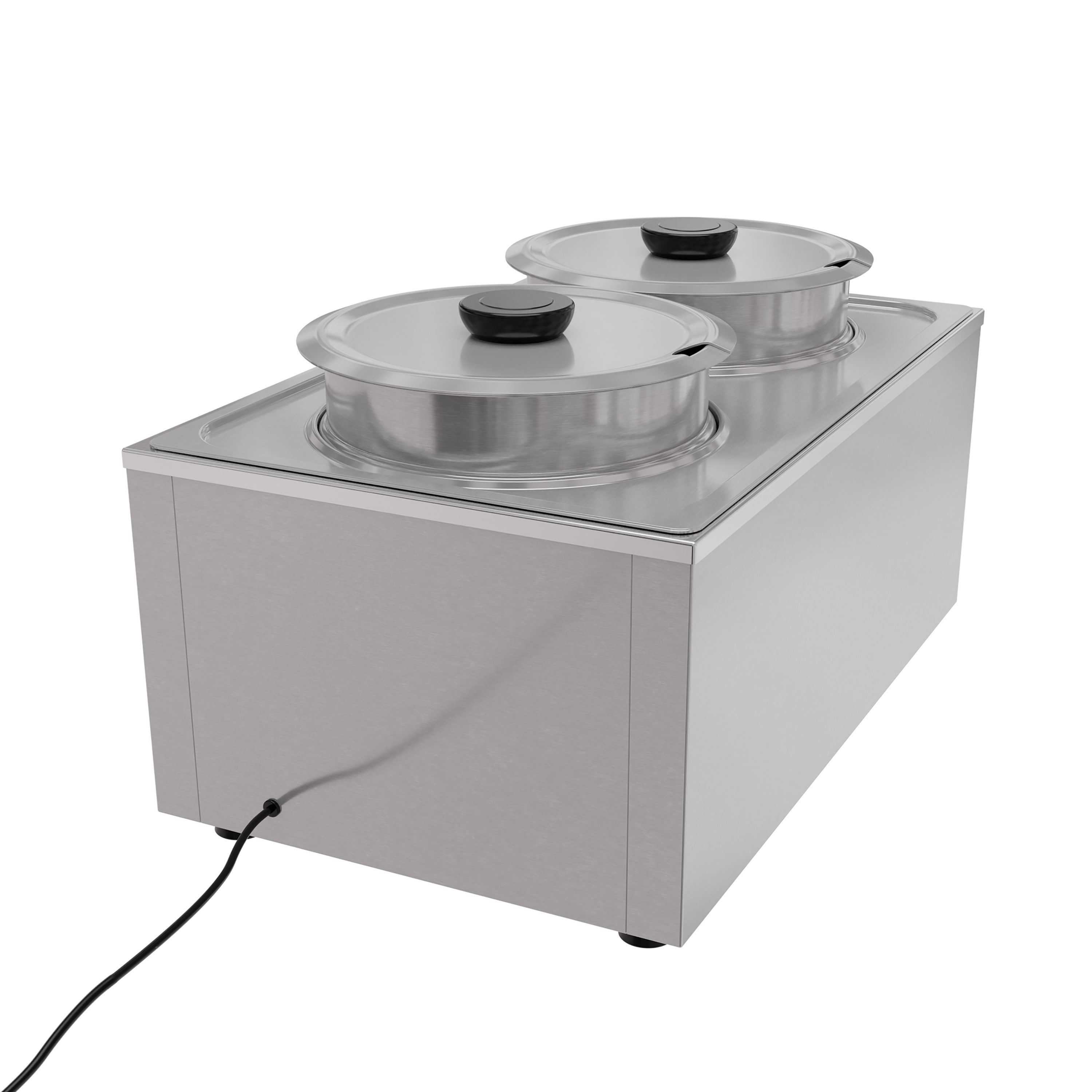 KoolMore CTWT-2P-8QT Buffet-Servers - View #2