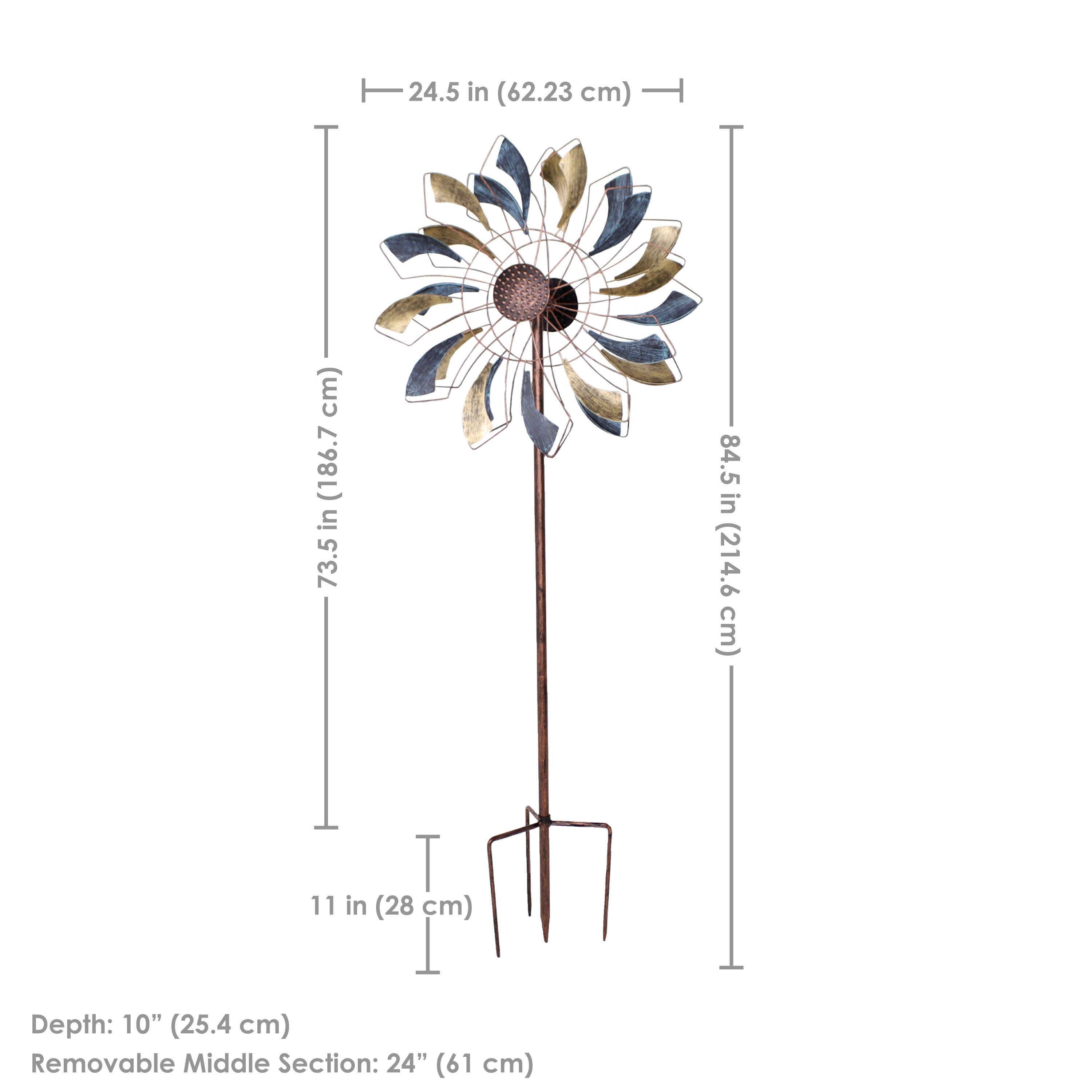 Sunnydaze Decor HB-189 Decorative-Windmills - View #3