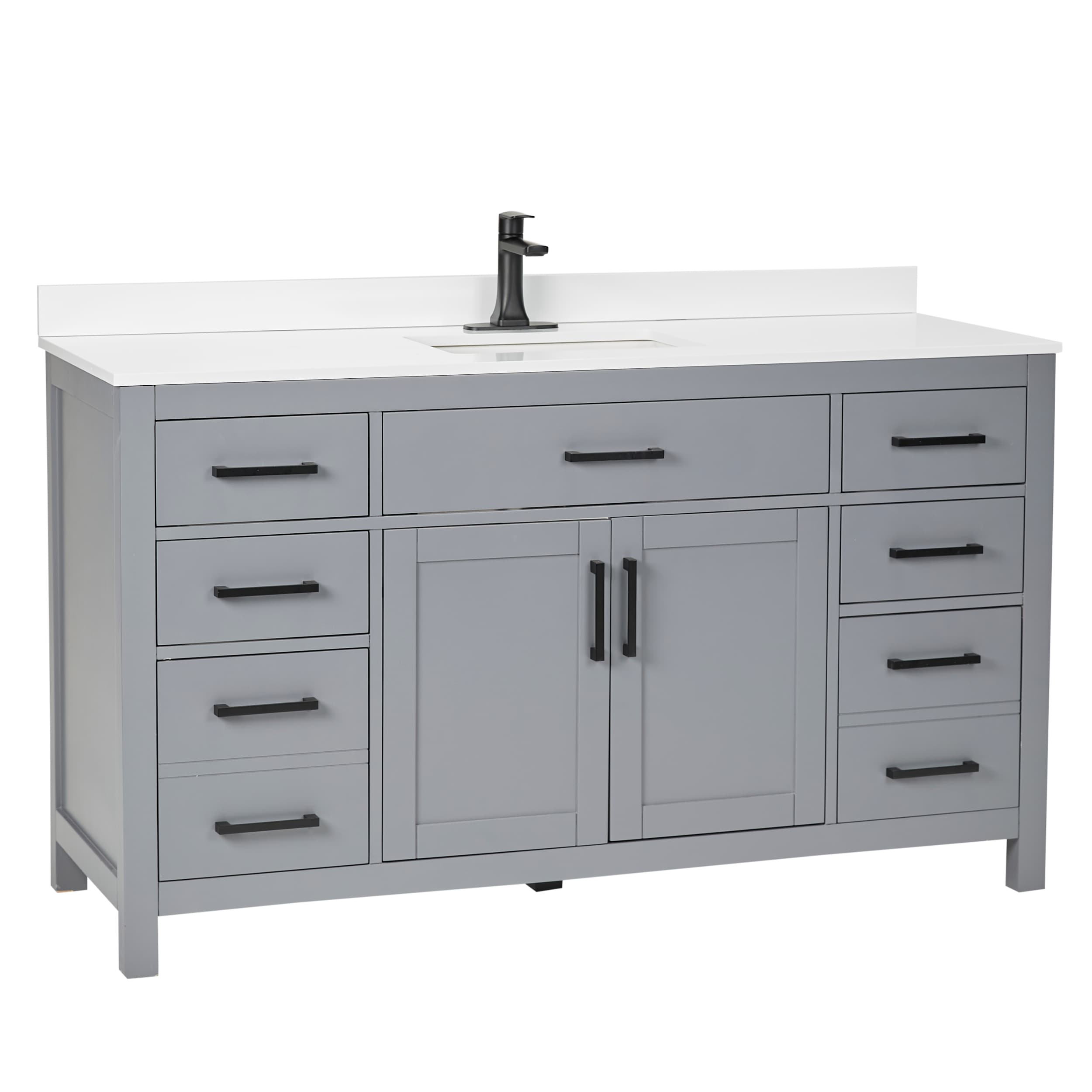 Wyndham Collection WCG242460SGBWCUNSMXX Bath-Vanity-Combo - View #9