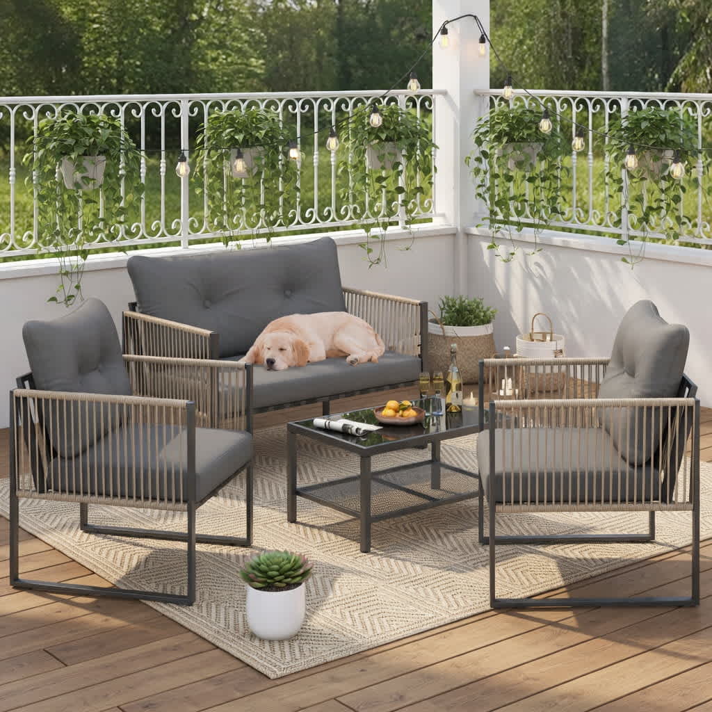 Choco Moon 5357455153153 Patio-Conversation-Sets - View #2