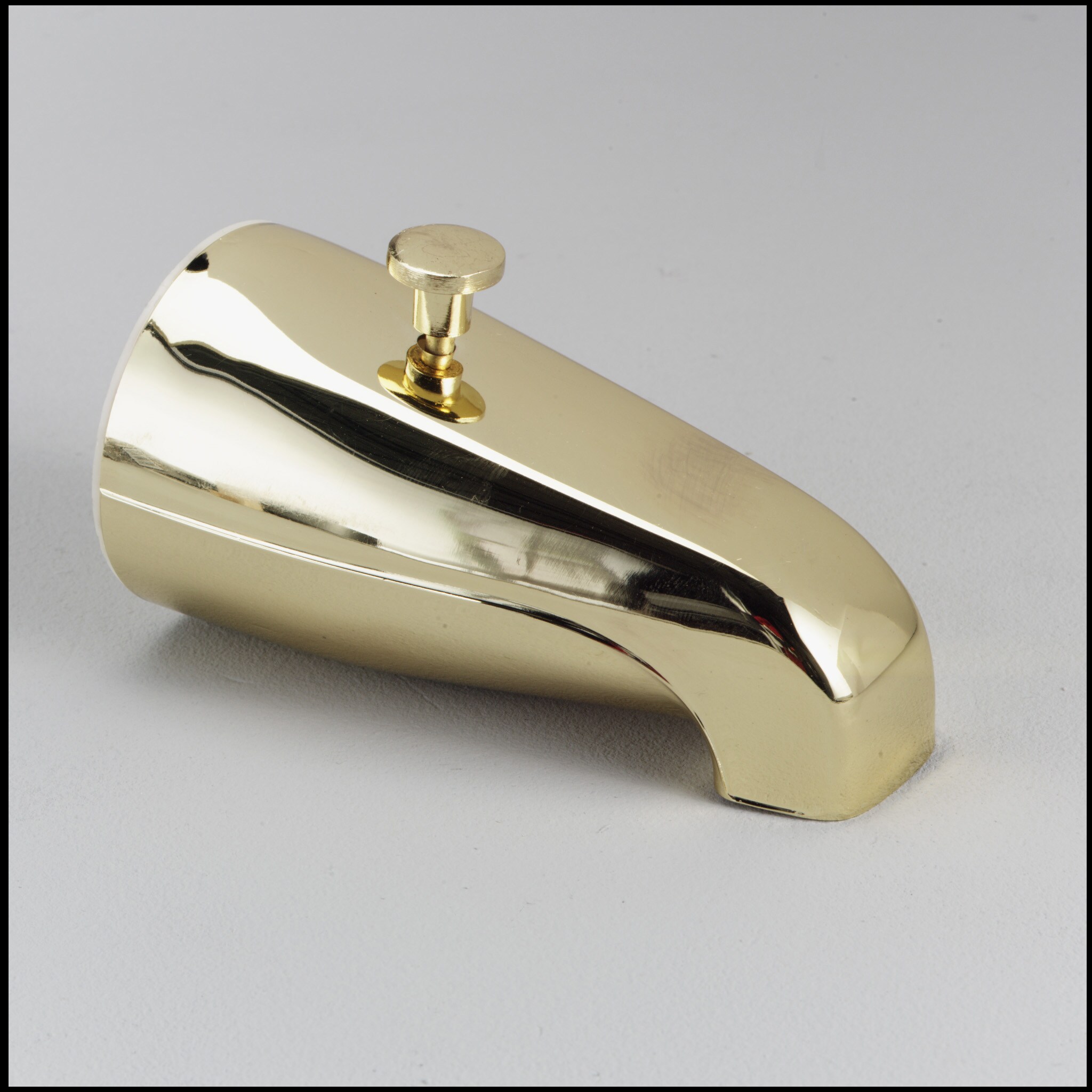 Danco Polished Brass Bathtub Spout With Diverter At