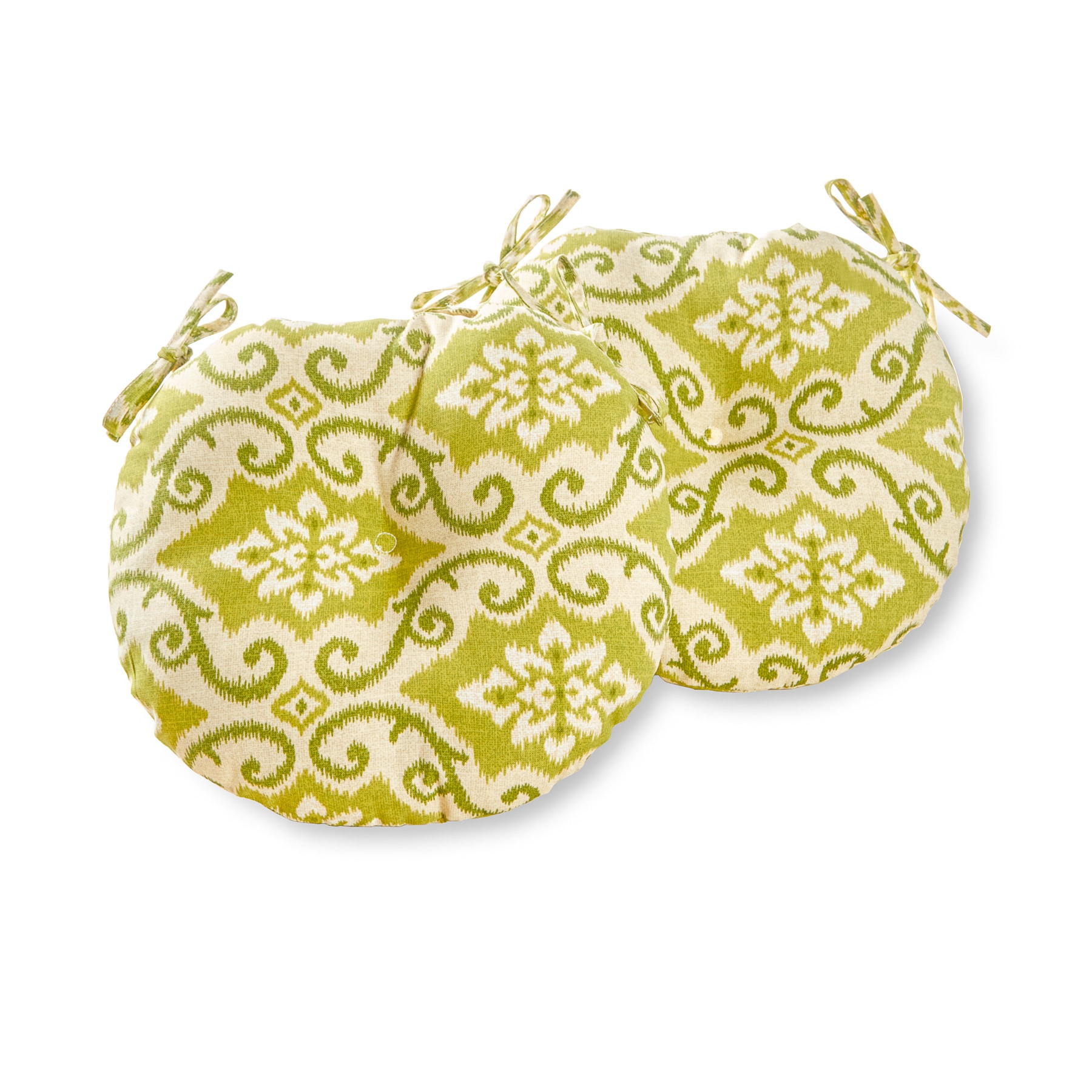 Greendale Home Fashions OC5816S2-SHOREHAM 15-in x 15-in 2 -Piece Shoreham Patio chair cushion