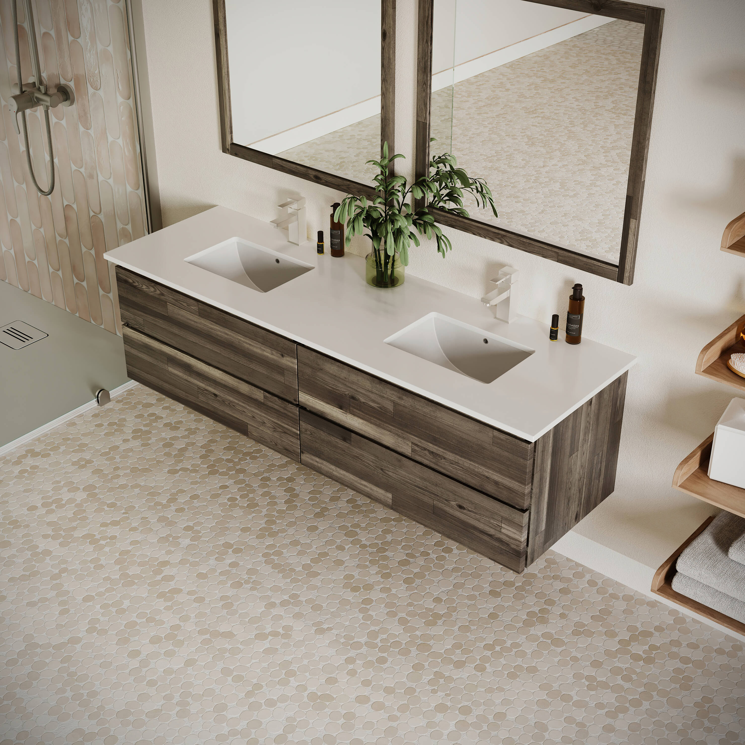 Fresca FCB31-3636ACA-CWH-U Bath-Vanity-Combo - View #4