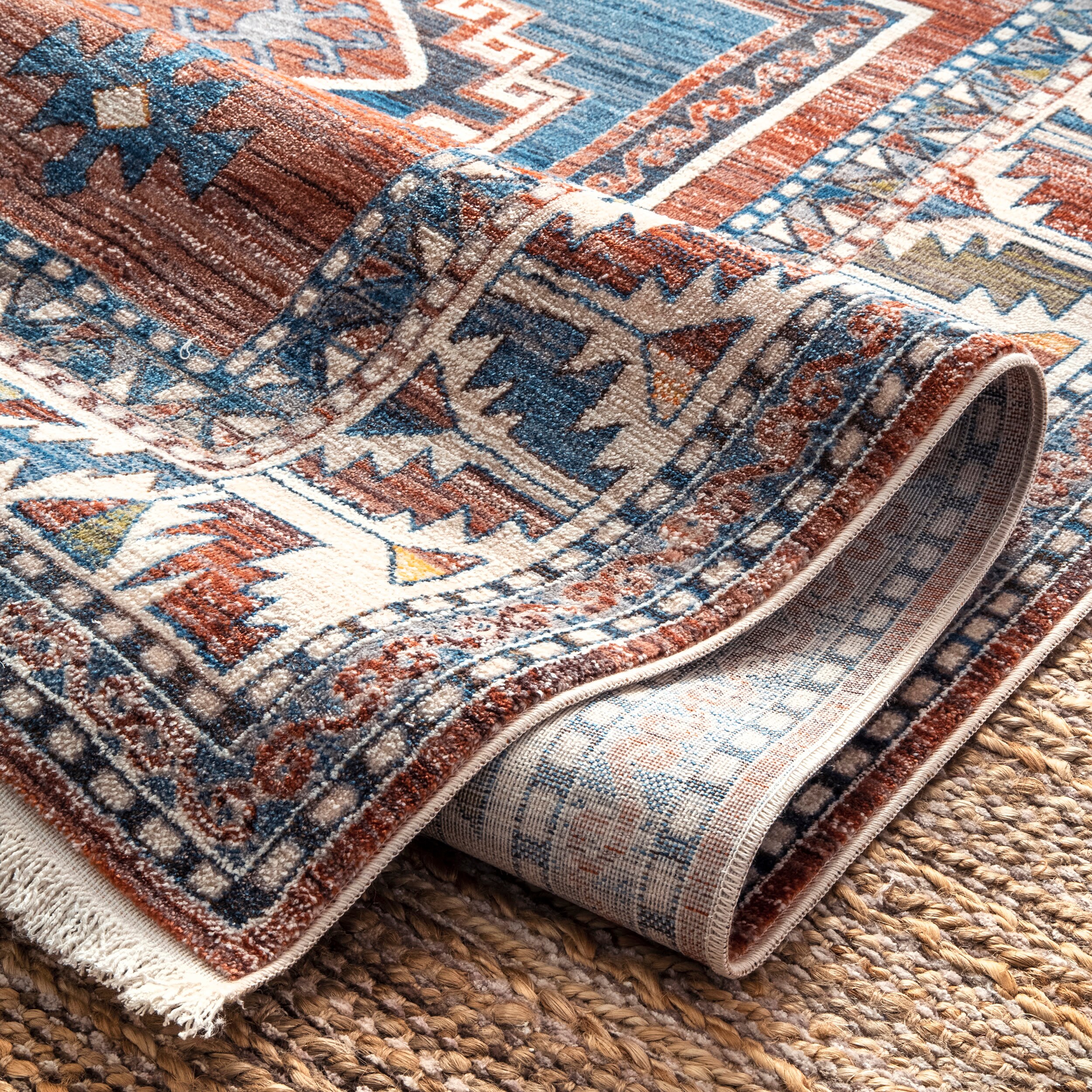 Luxury Line 2 Double Padded Multicolor Orthopedic Prayer Mat from