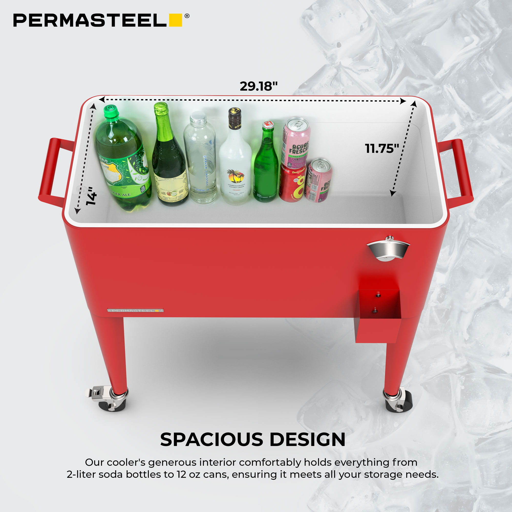 Permasteel PS-203 RD Beverage-Coolers - View #8