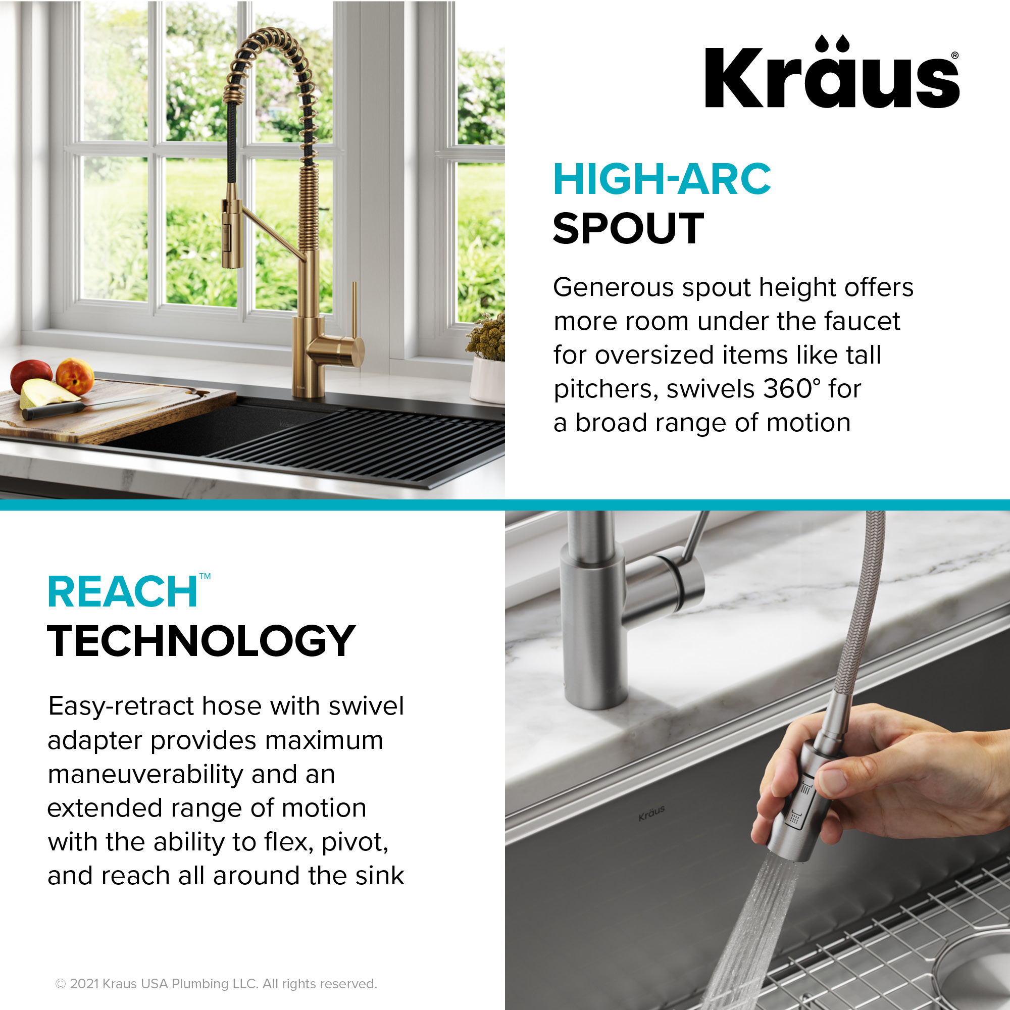 Kraus KPF-2631BB Kitchen-Faucets - View #8