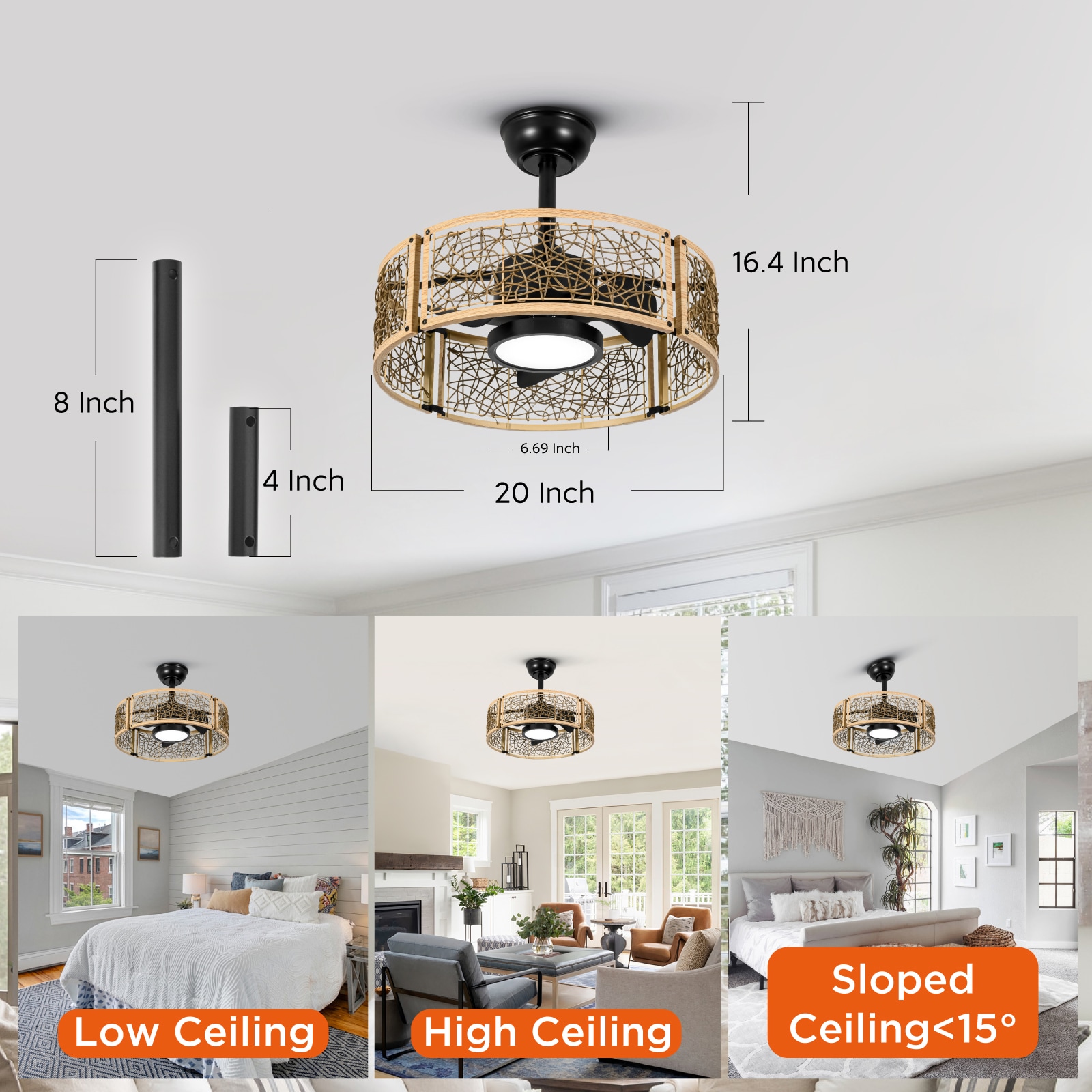TALOYA TLY-MF1169-D-Q Ceiling-Fans - View #2