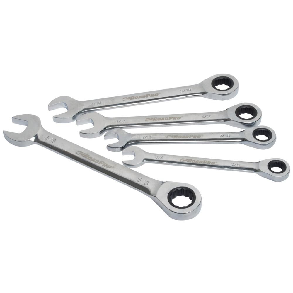 Tools & Workshop Equipment Hand Tools 5-Piece Standard SAE Ratchet ...