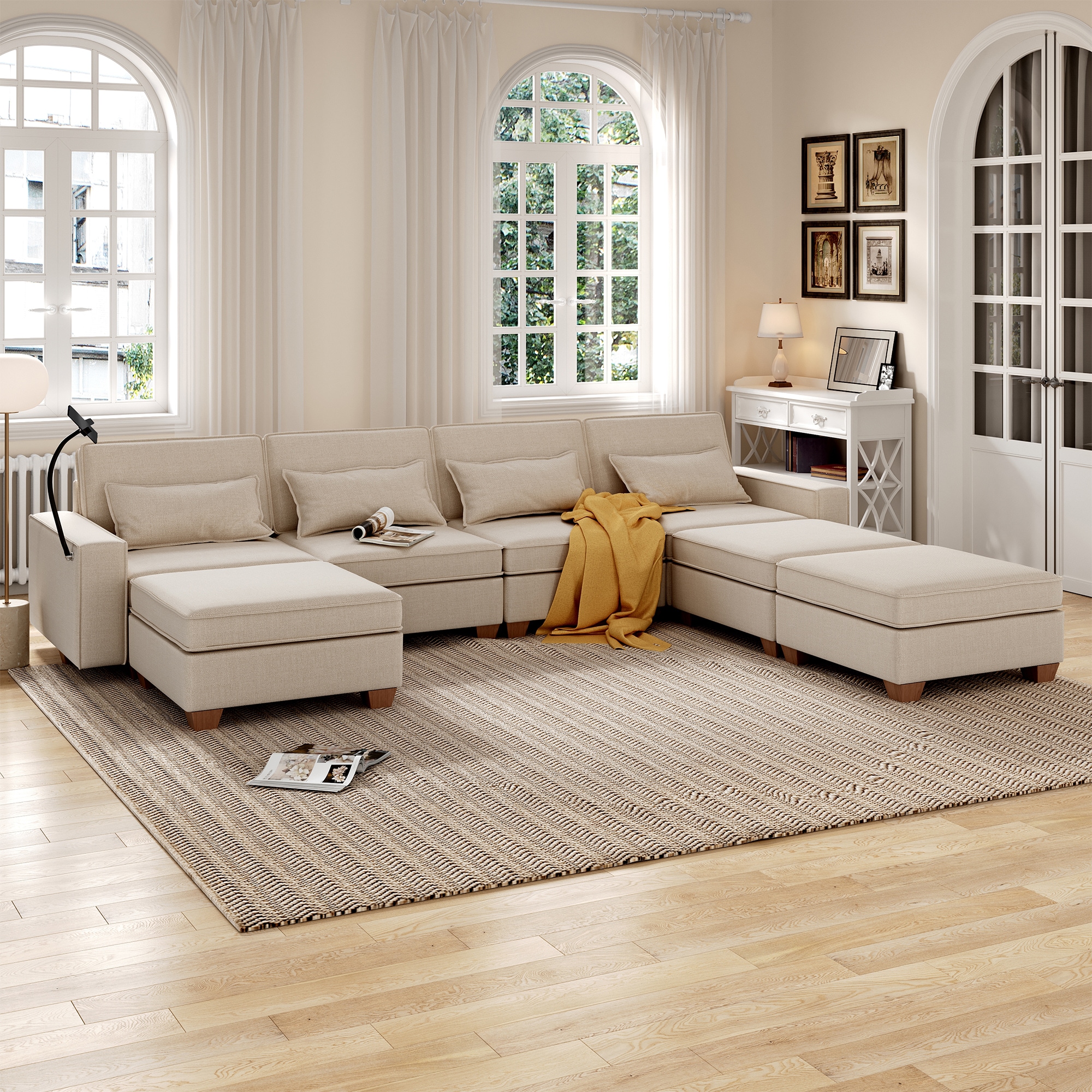 Jarenie YMX05S32-WT Sofas-Loveseats - View #8
