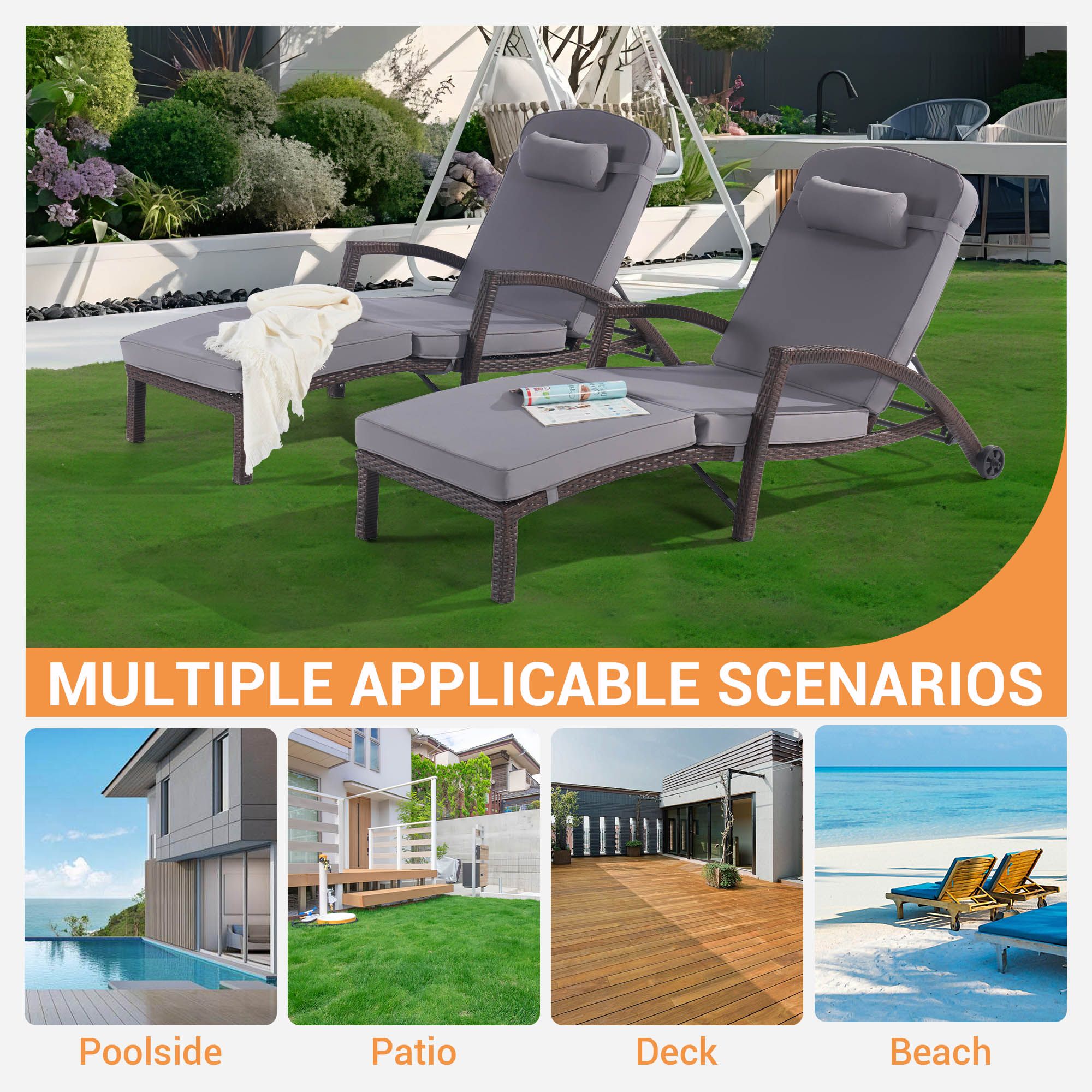 SANSTAR L-LG-02-LY Patio-Chairs - View #6