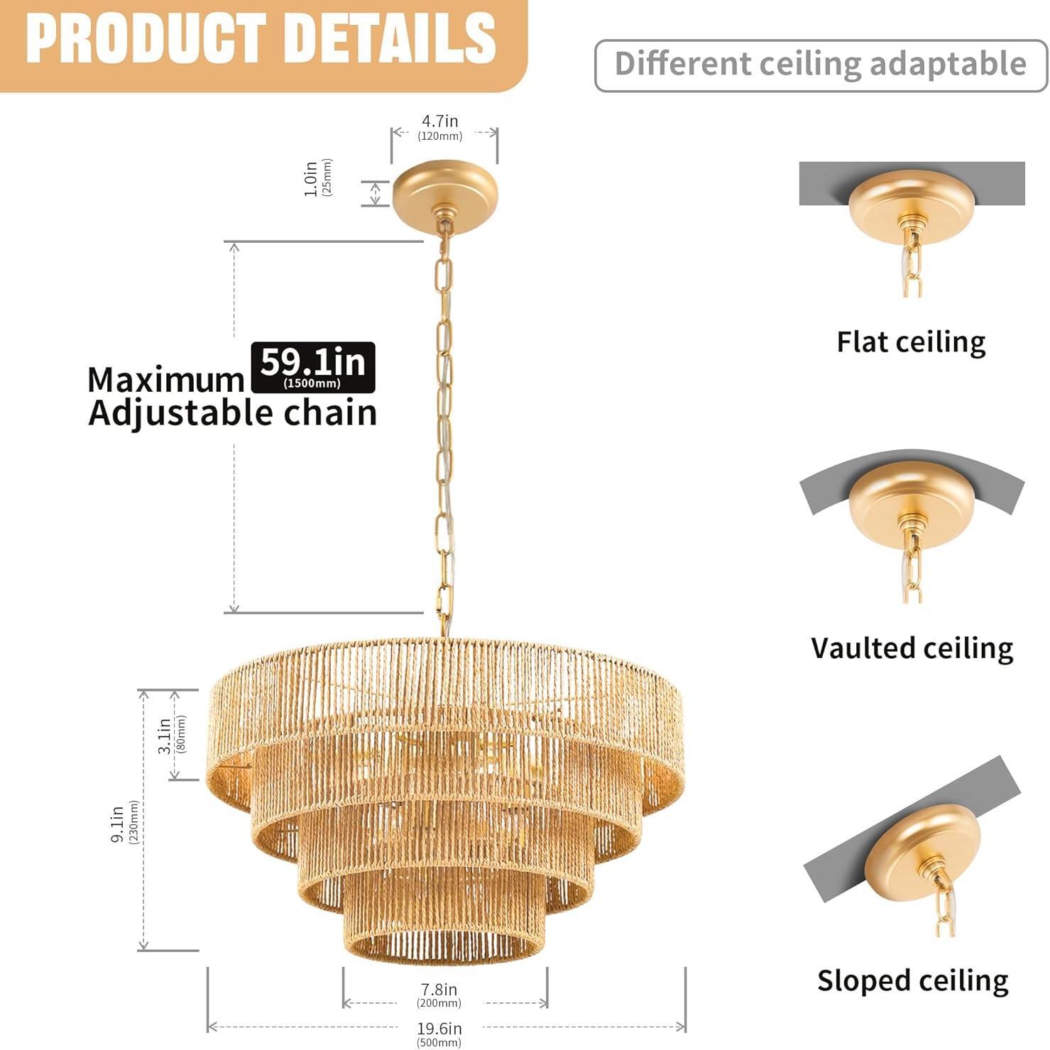 DORESshop LCS-YC-ZX02101FBS(N) Pendant-Lights - View #6