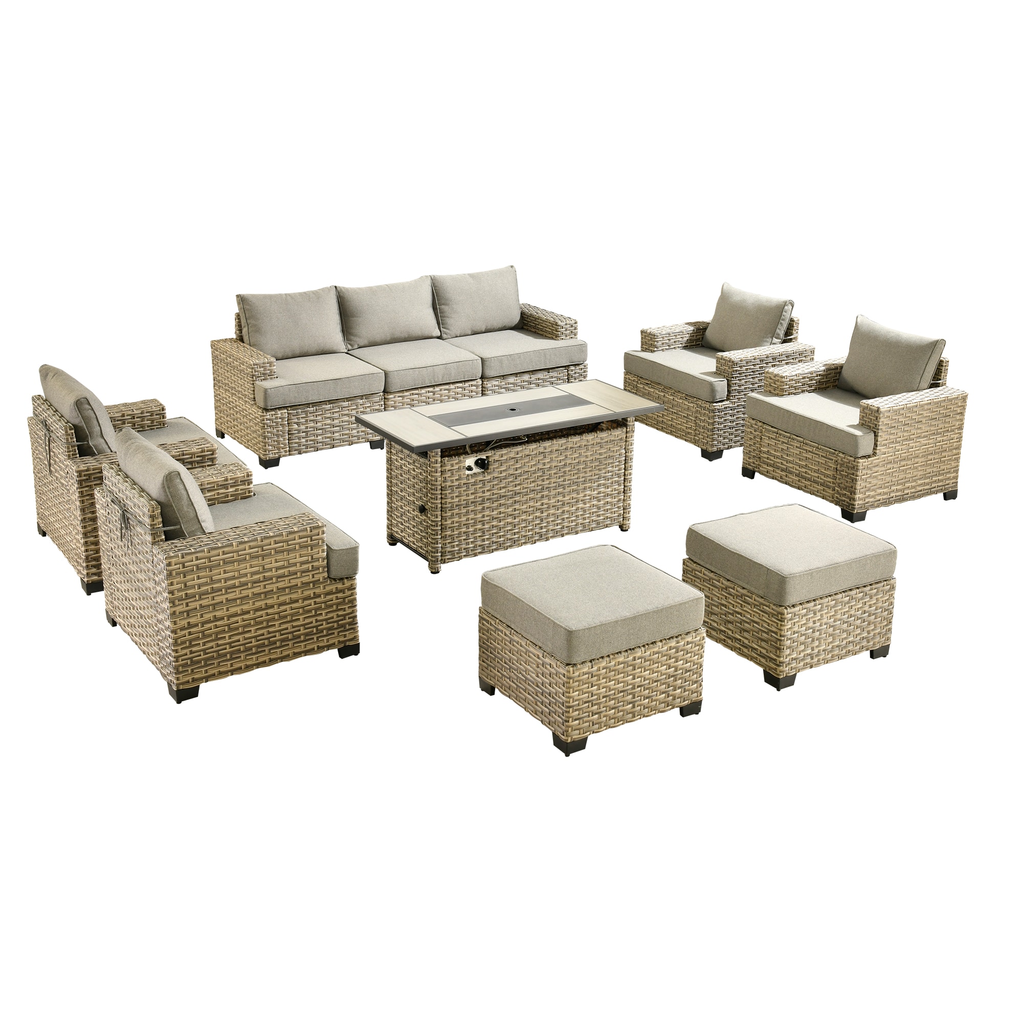 ALTRIGUS 6L-CFP8504-TBS210-AL Patio-Conversation-Sets - View #2
