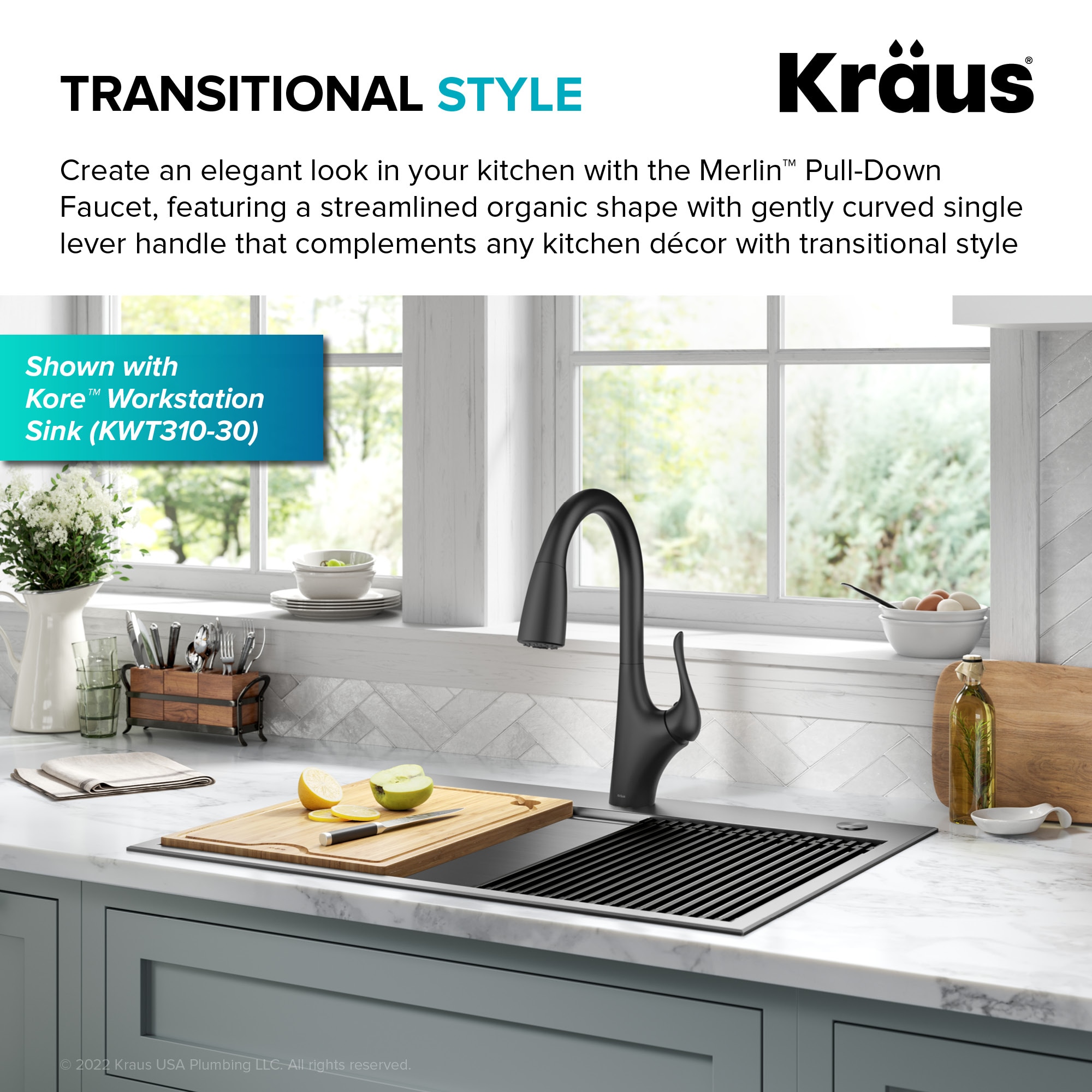 Kraus KPF-1674MB Kitchen-Faucets - View #5