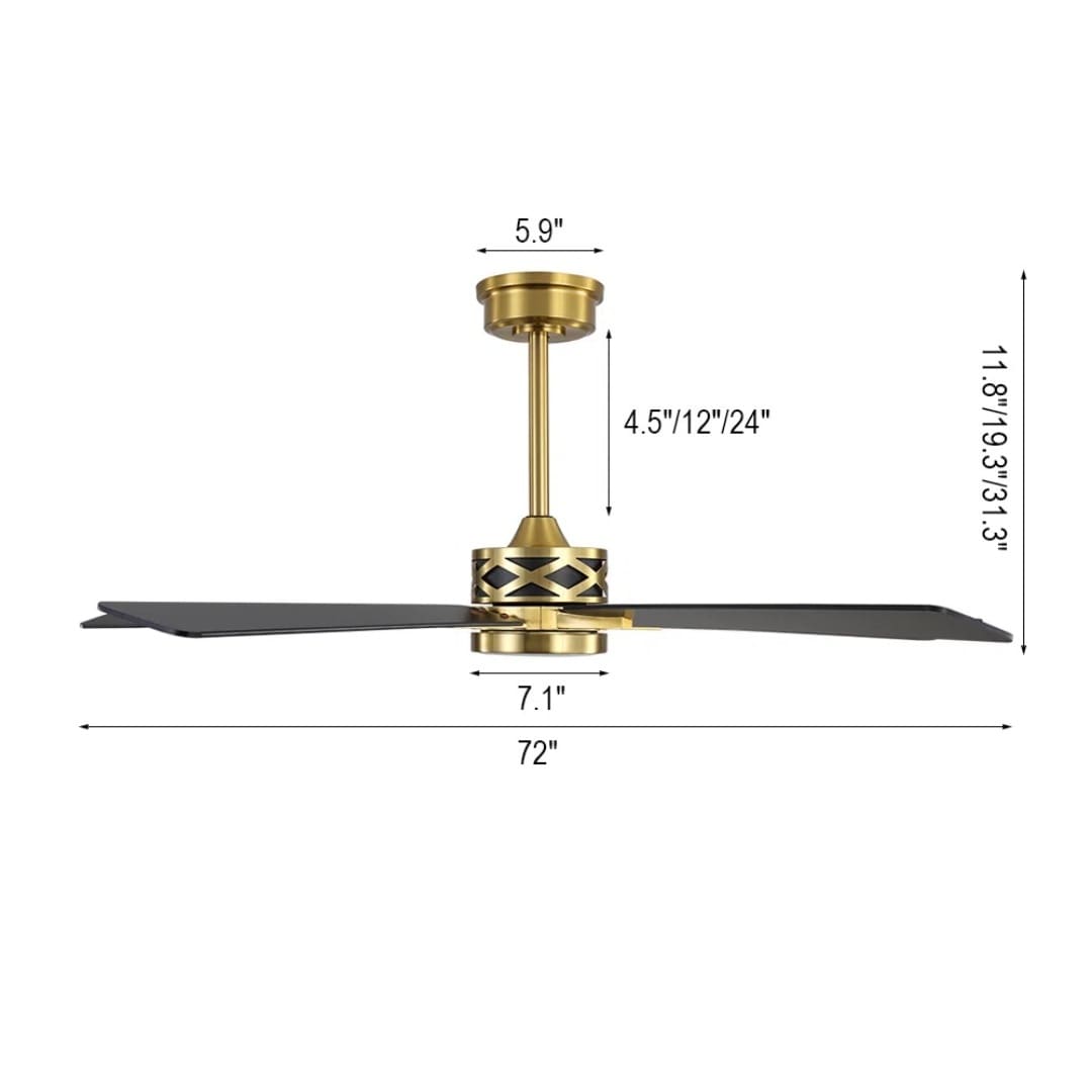 MLIAN WBCF-BS209-GB Ceiling-Fans - View #7