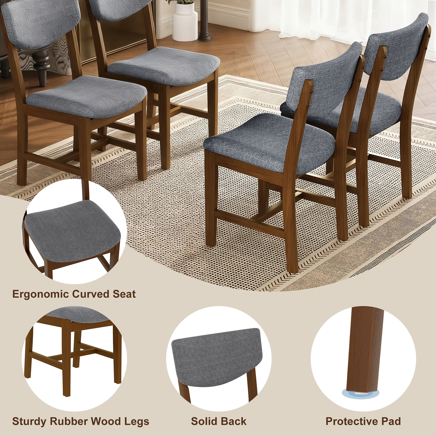 SINOFURN SYA330206BG Dining-Sets - View #17
