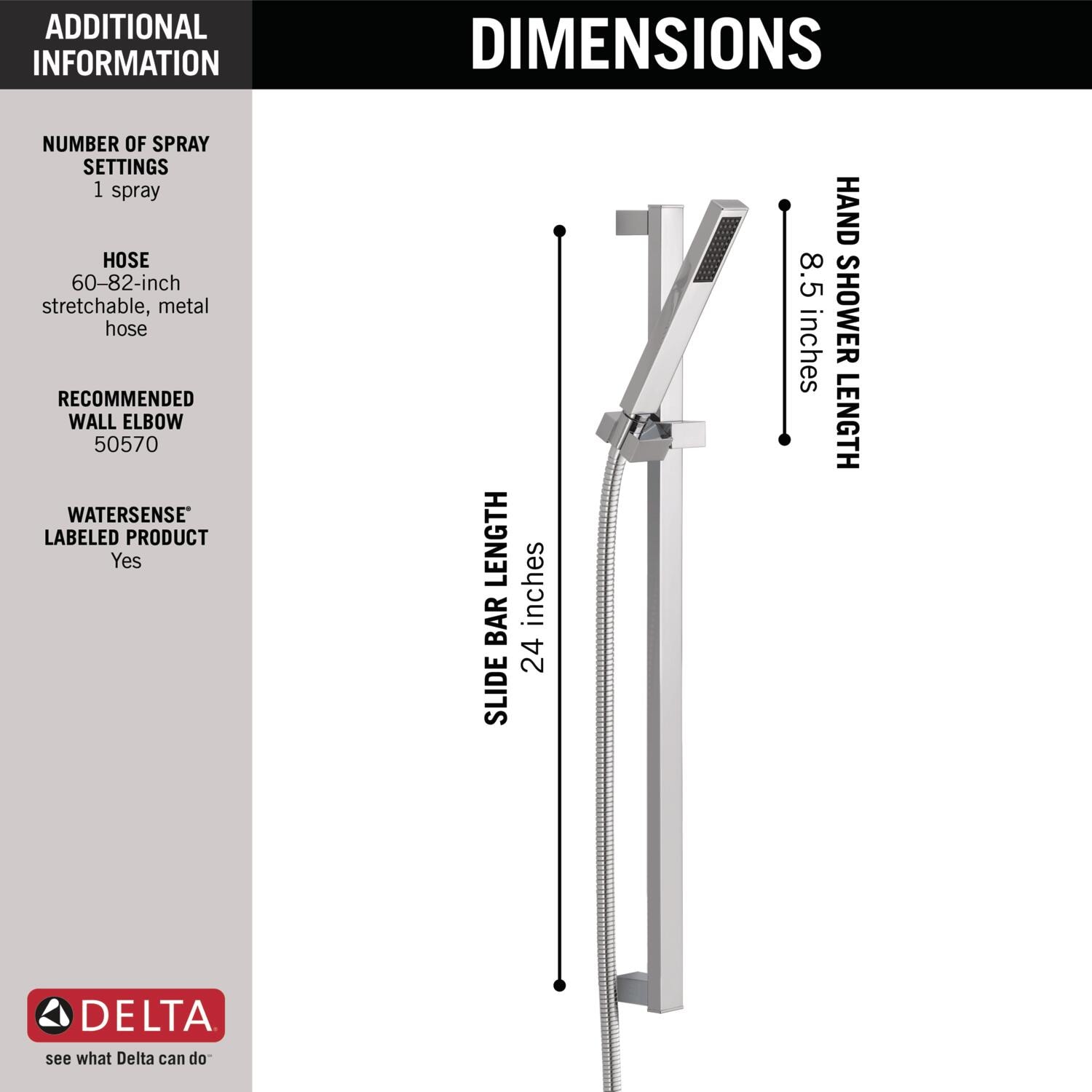 Delta 57530 Fixed-Showerhead - View #3