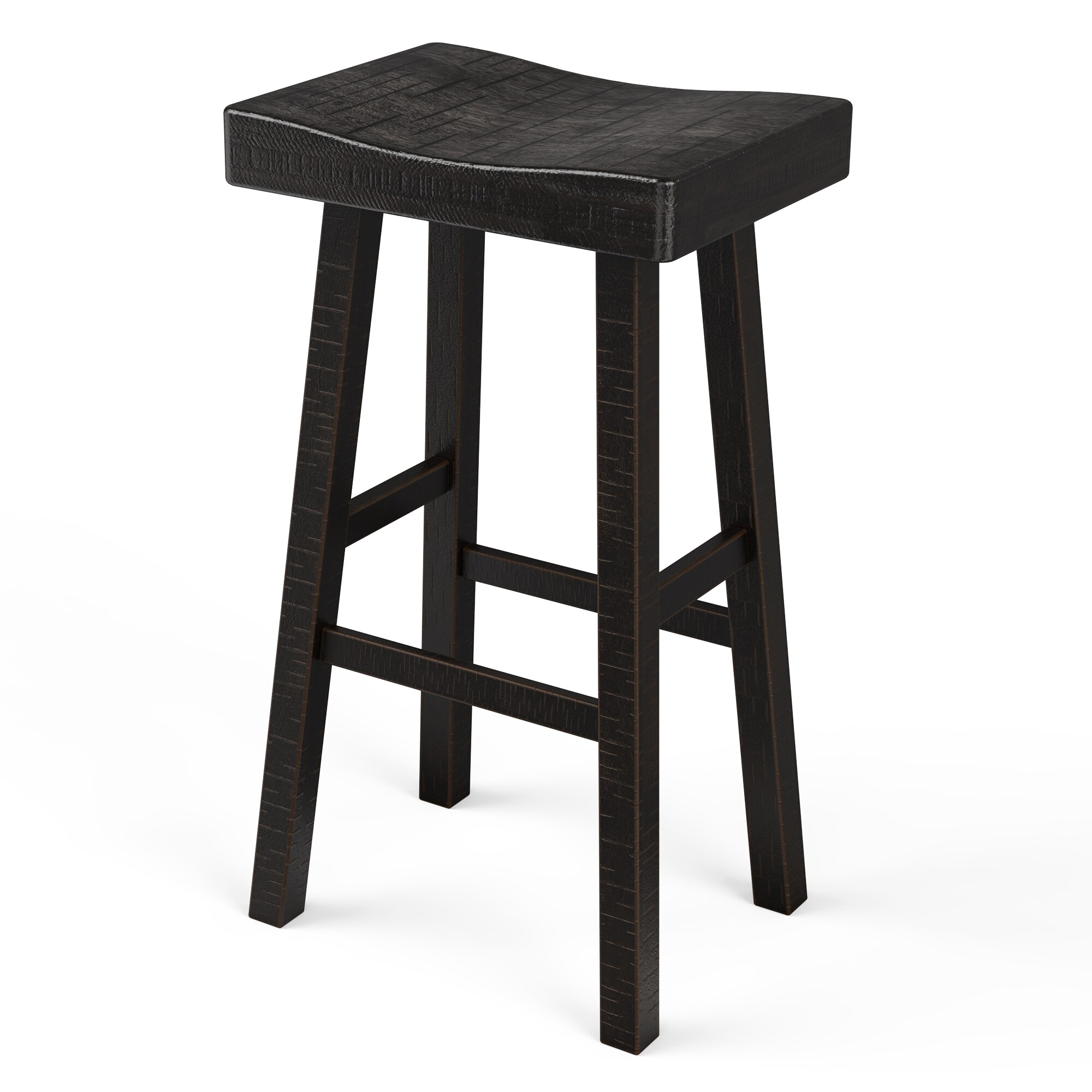 Matrix Decor MDFM-BR3001BK-29-2PK stools - View #8