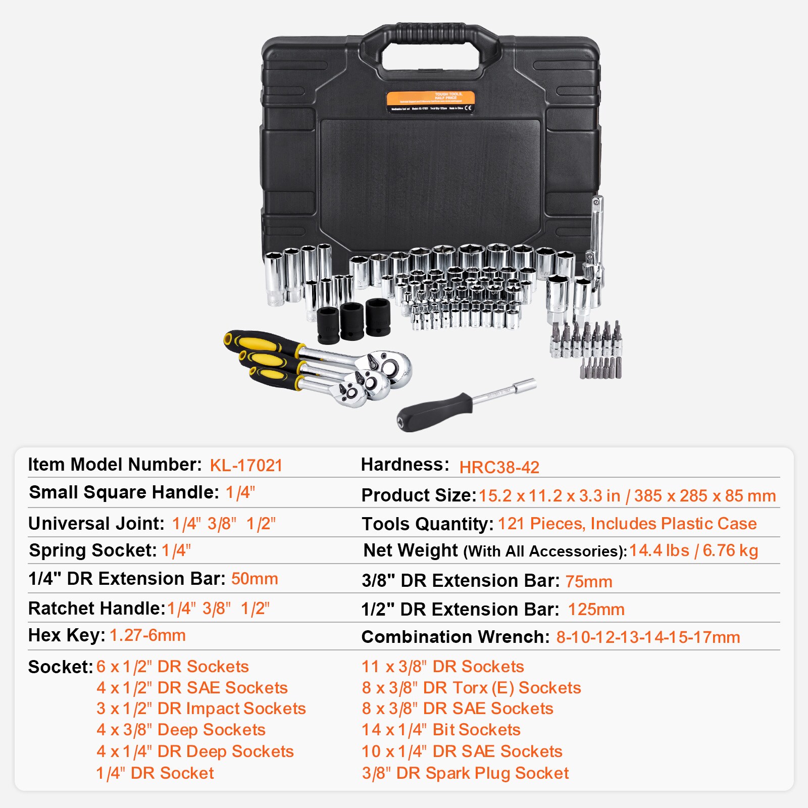 Dexmalle T3342P438894 Mechanics-Tool-Sets - View #3