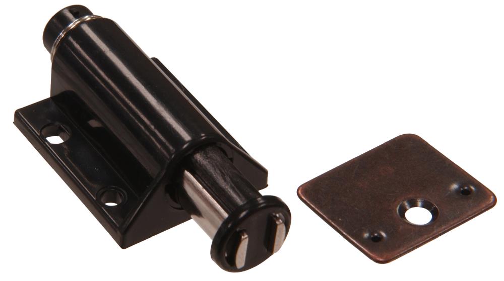 Hillman 55-mm Bronze Magnetic Catch Cabinet Latch in the Cabinet Latches  department at