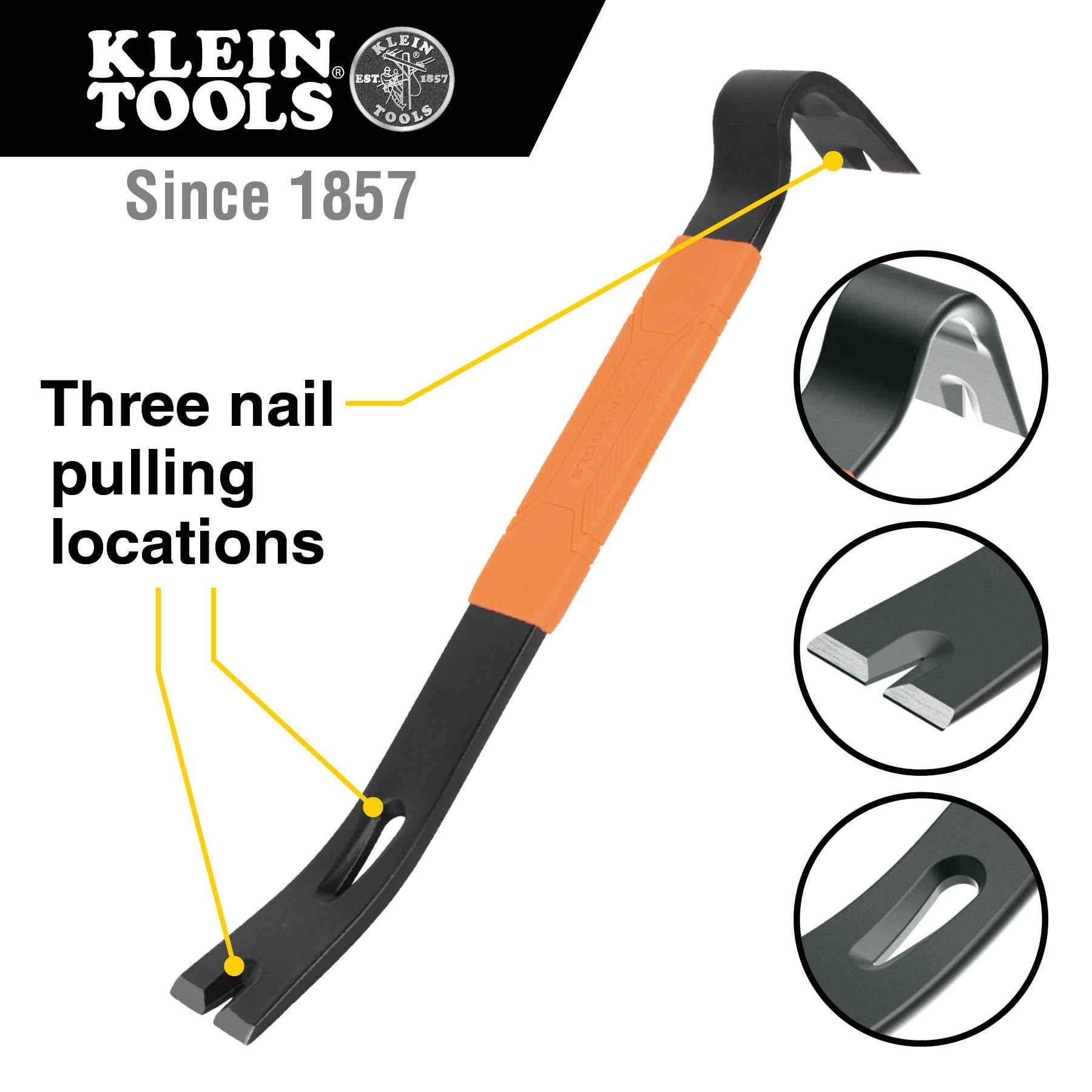 Klein Tools 66094 Wrecking-Prybars - View #2