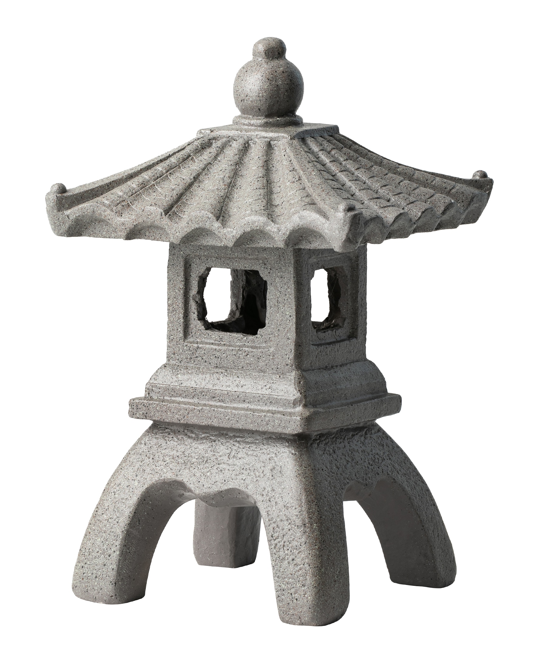 Glitzhome 2025400081 16-in H x 8.75-in W Gray Garden Statue
