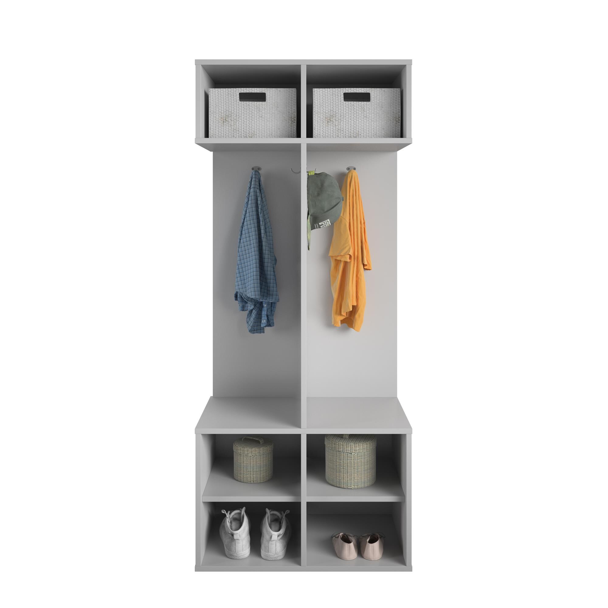 Ameriwood Home Nathan Kids Large Toy Storage Bookcase, Dove Gray in the Toy  Boxes department at