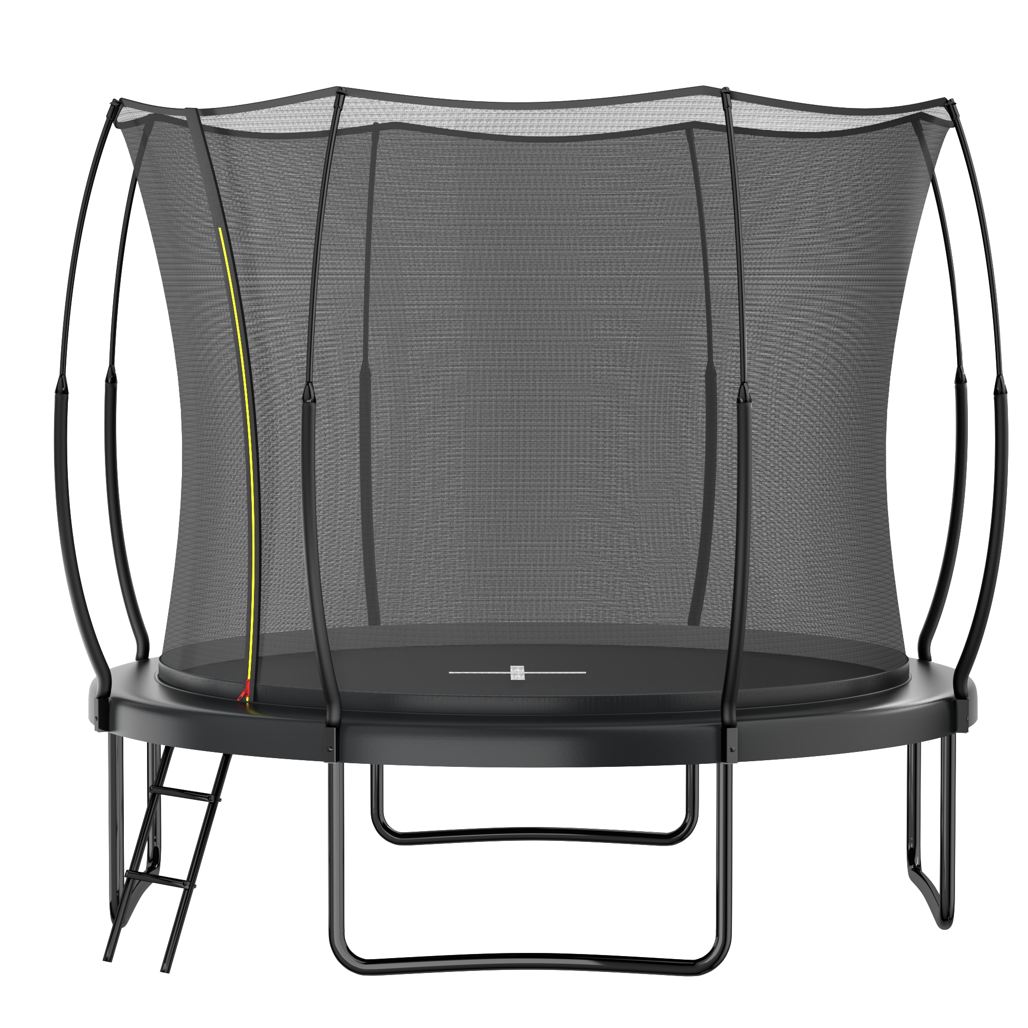 Fun Orange FUN25BC30 SpringlessFlex 10-ft Round Backyard in Black