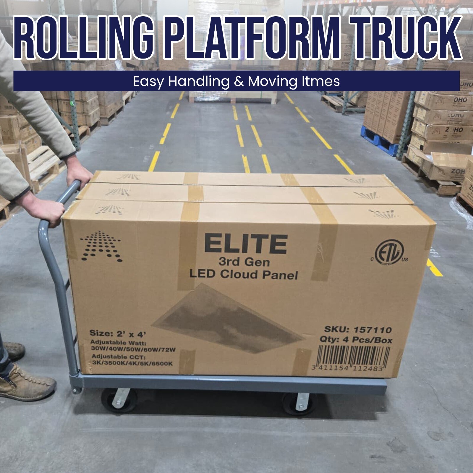 5Seconds 555014-1 Hand-Truck-Dollies - View #3