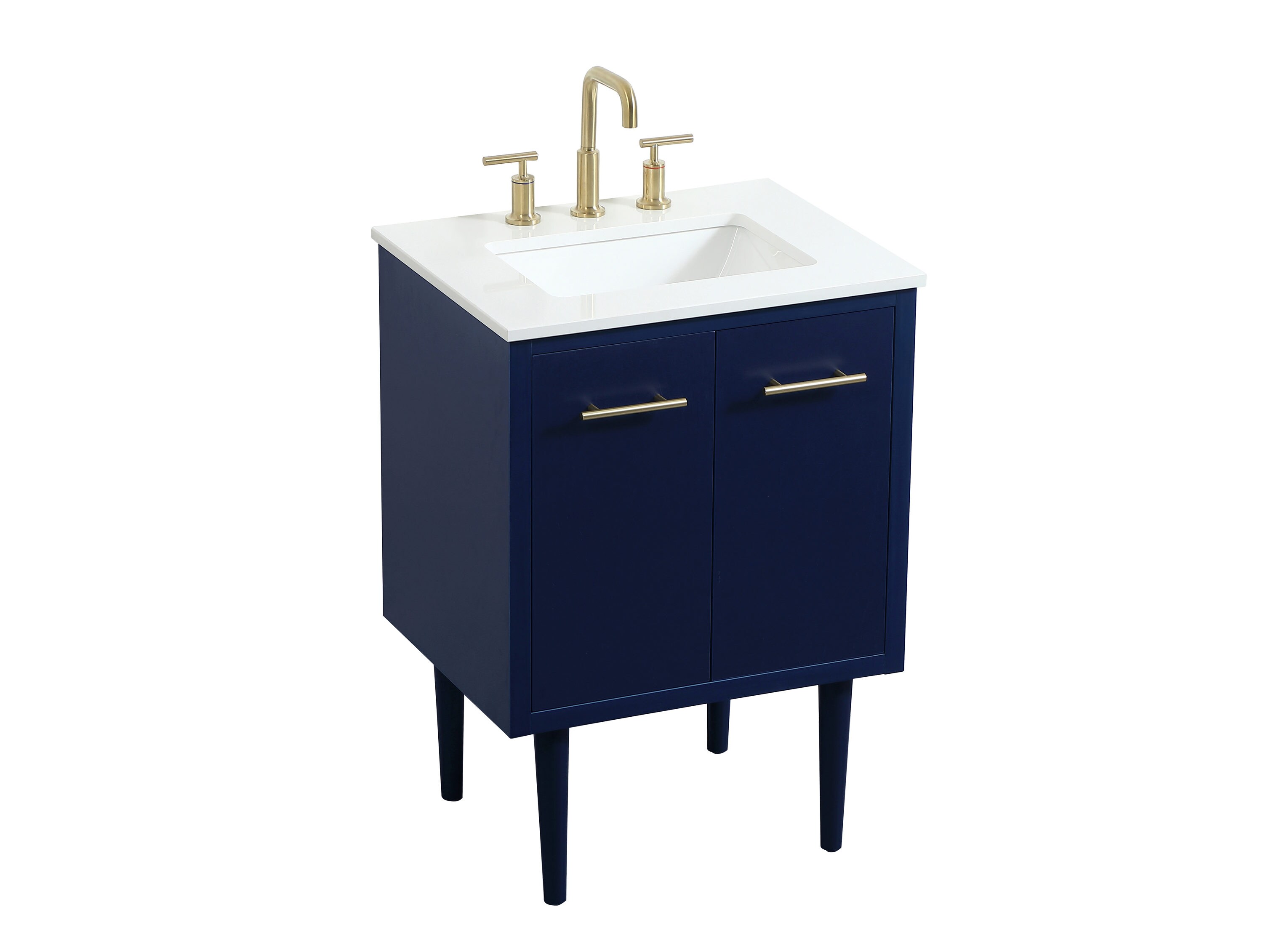 Elegant Decor HF144072MBL Bath-Vanity-Combo - View #12