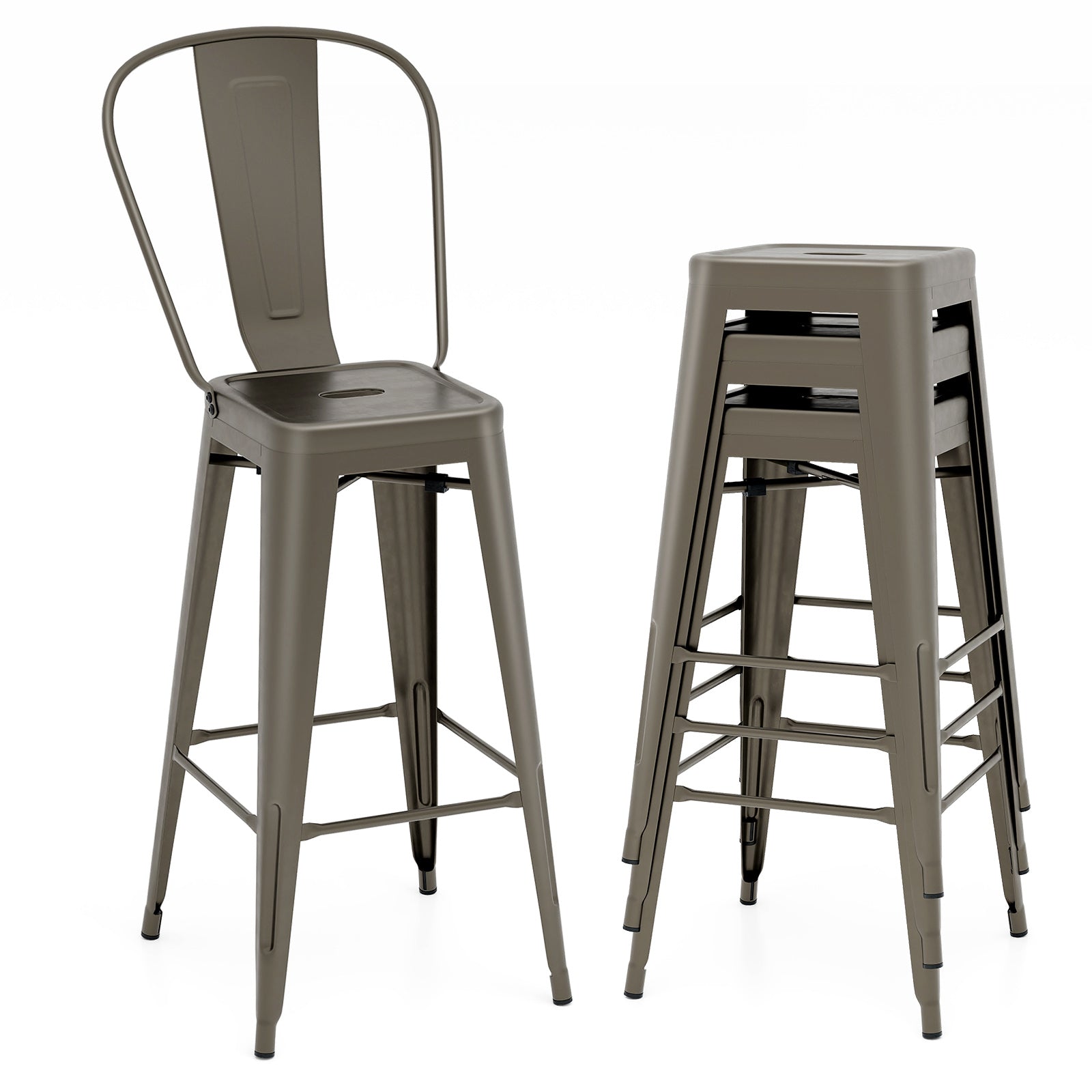 Boyel Living HYSN-66215GUN stools - View #4