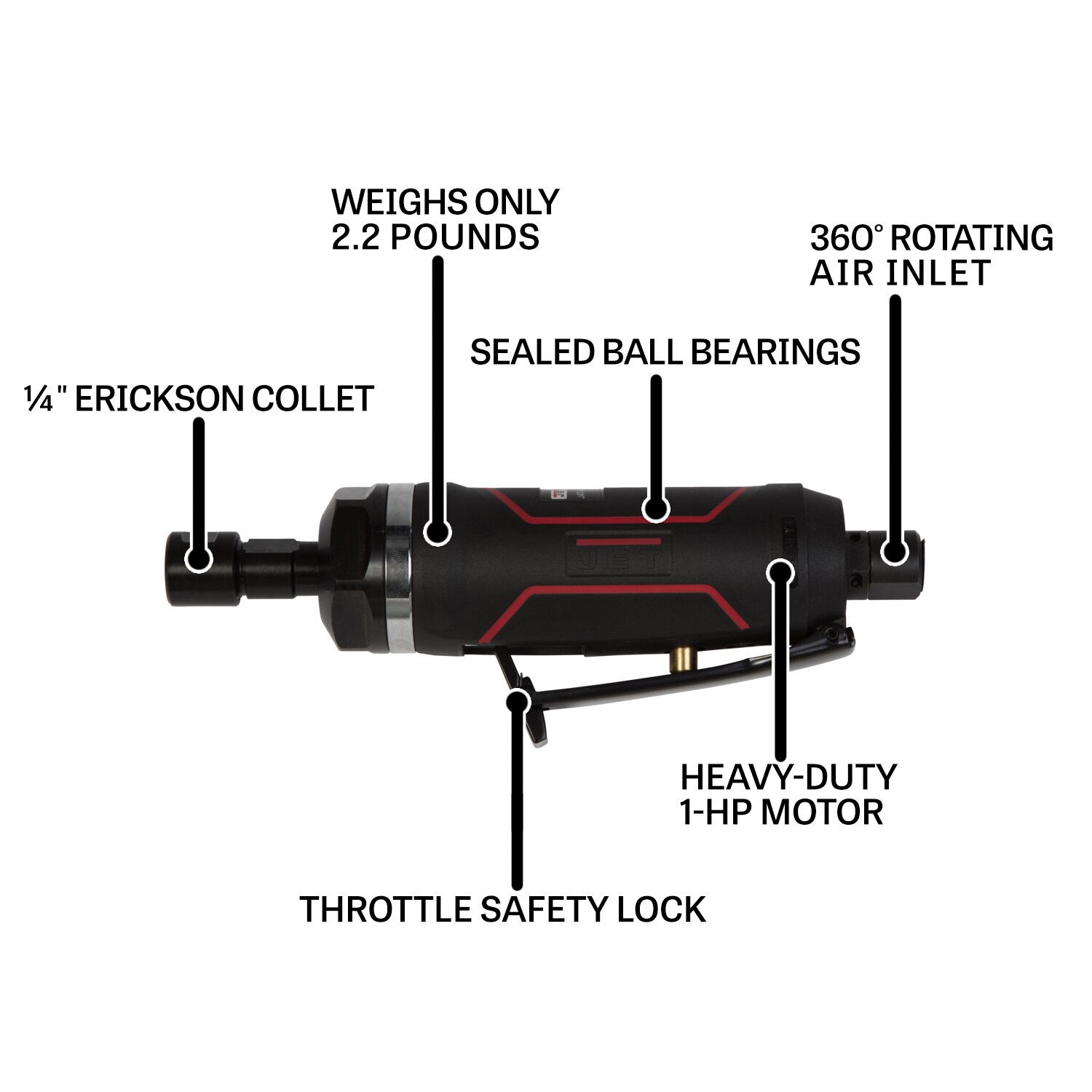 JET JT9-505480 Air-Grinders - View #5