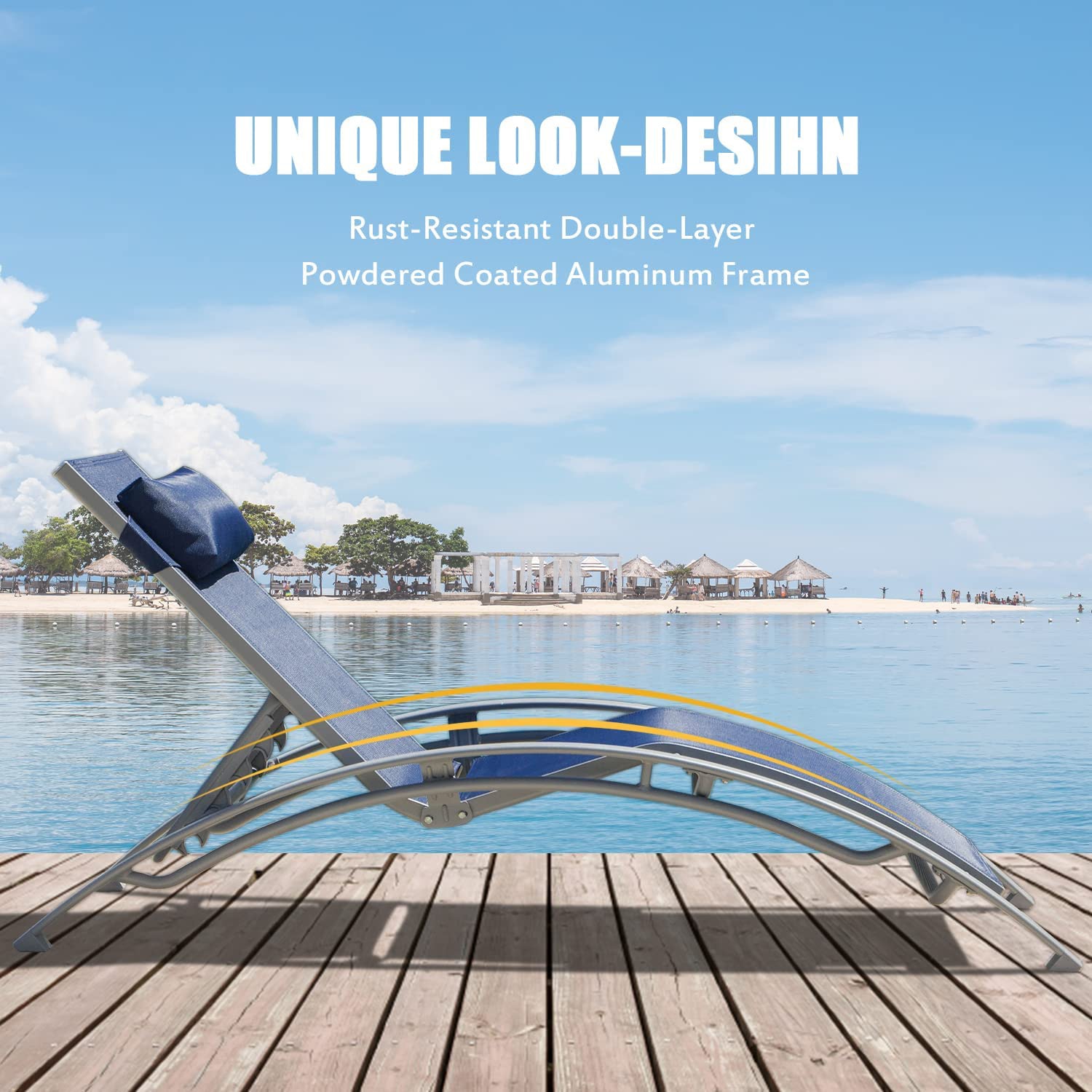 BANSA ROSE LLZJLY41416 Patio-Chairs - View #5