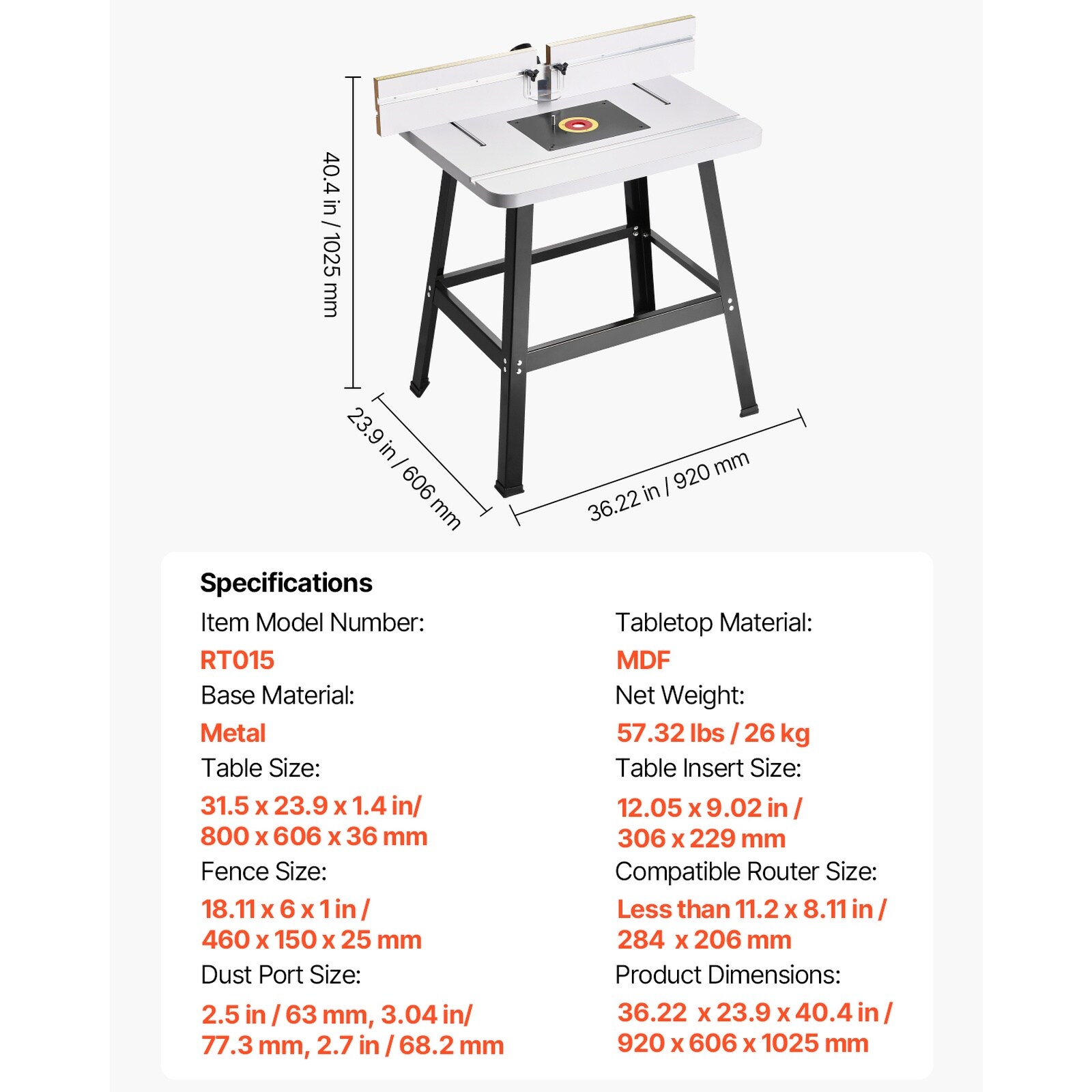 GIVIMO LW108GIVSS2269 Router-Tables - View #4