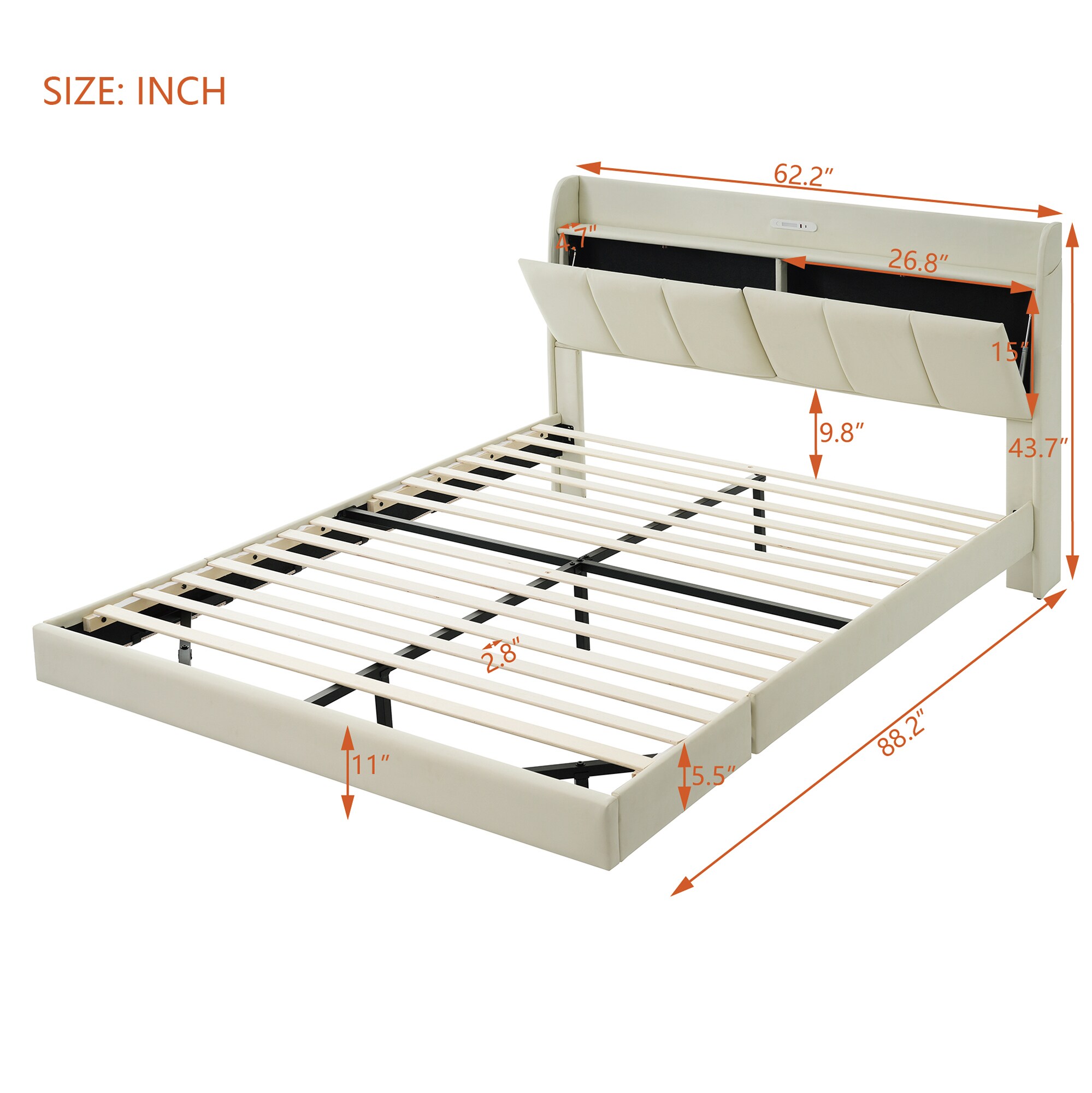 GZMR BB1956-WH beds - View #16