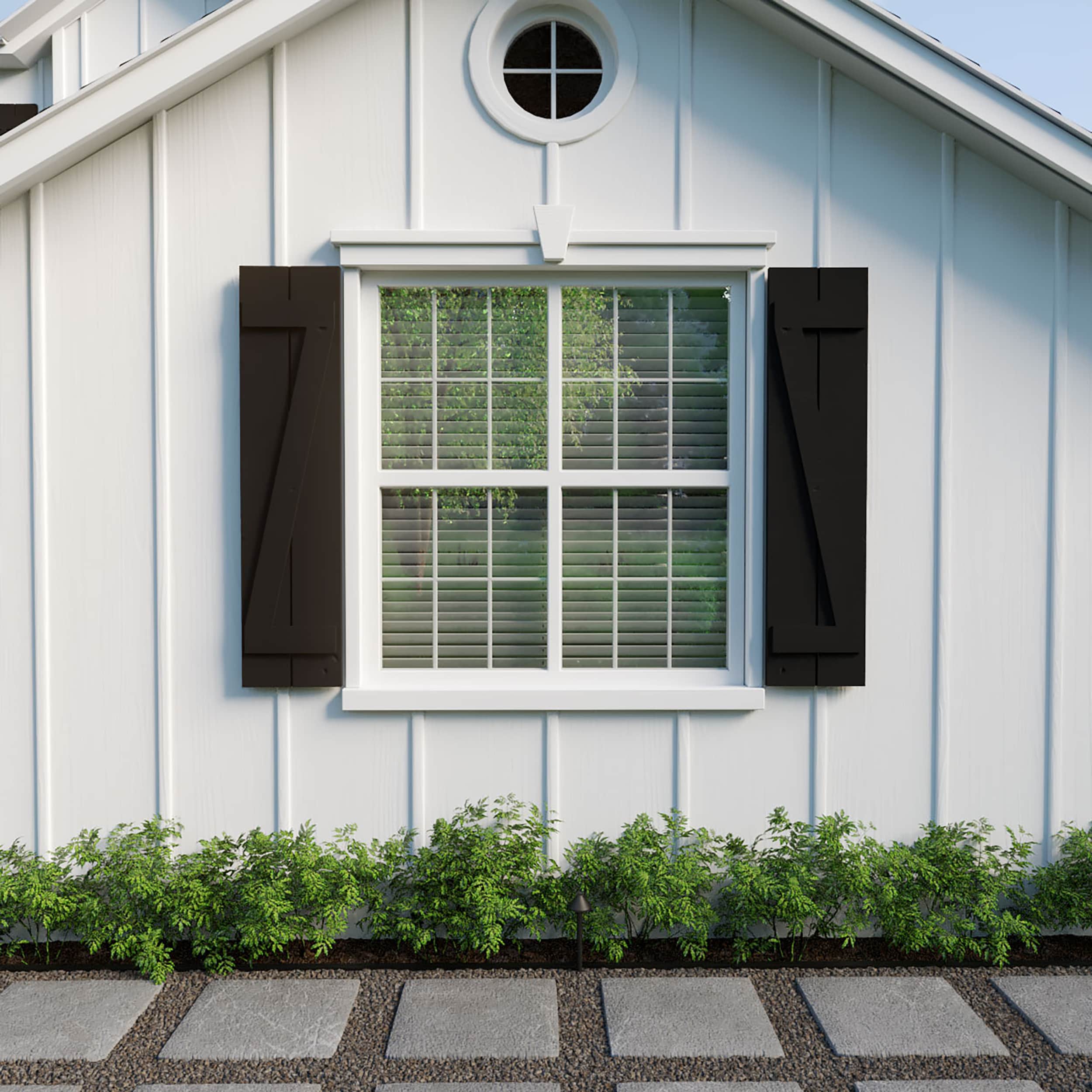 Ekena Millwork SHUBJZ11X24KPPR Exterior-Shutters - View #8