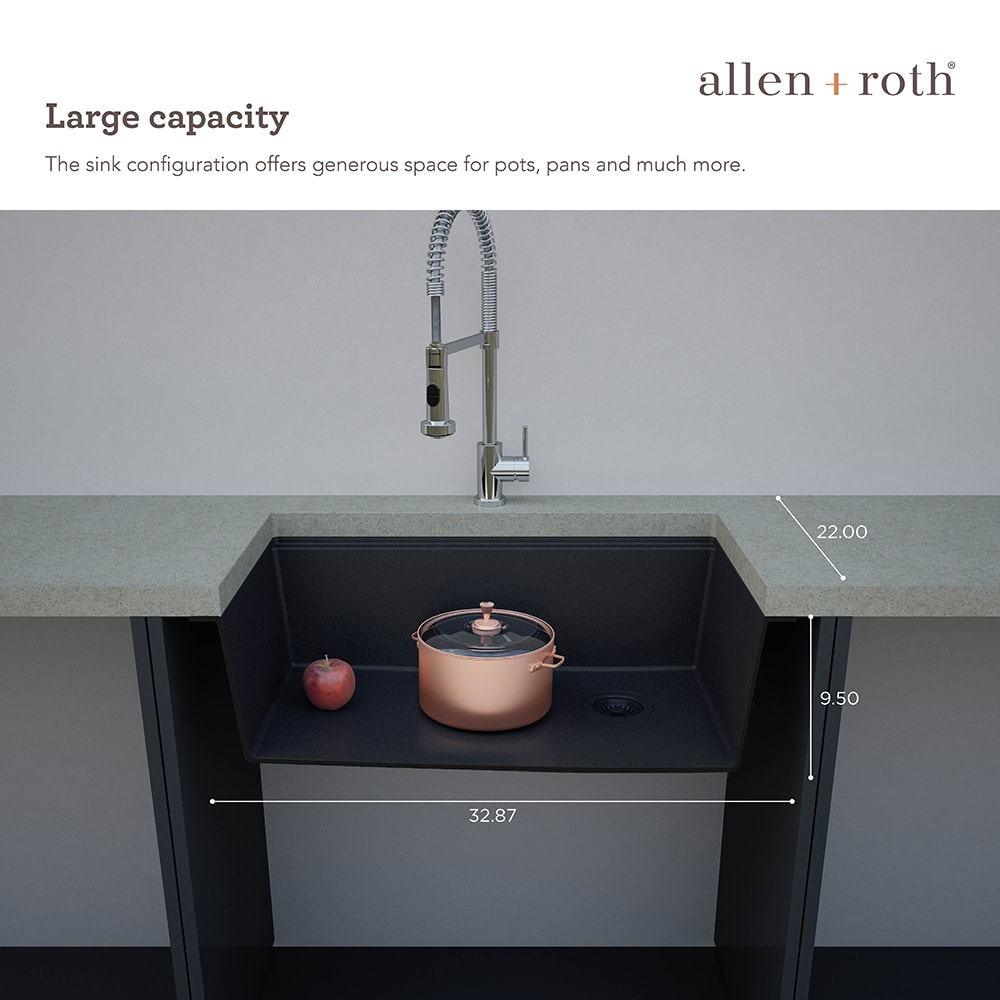 allen + roth MANN100LWS13 Kitchen-Sinks - View #6