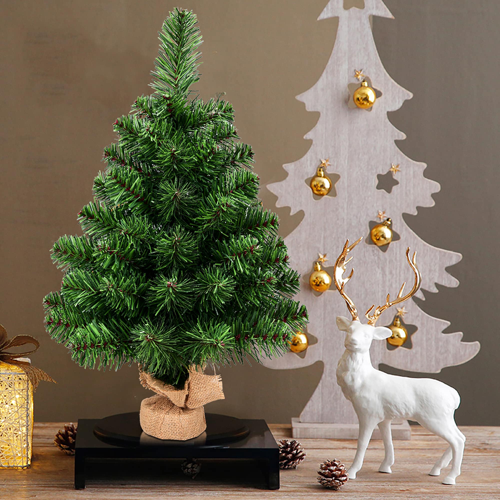 Costway CM20721 Artificial-Christmas-Trees - View #7