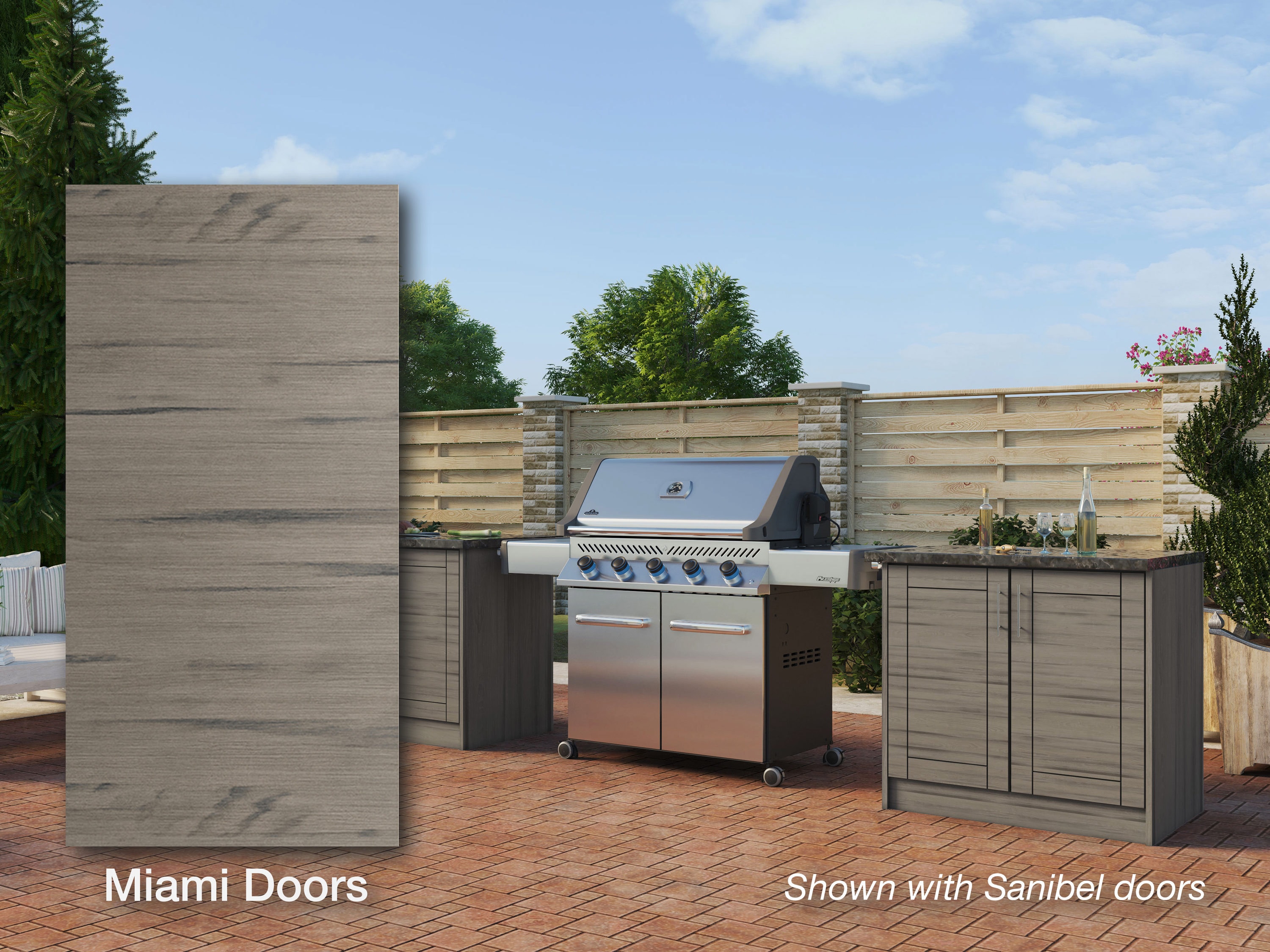 WeatherStrong WSE72WC-MWD Modular-Outdoor-Kitchens - View #2