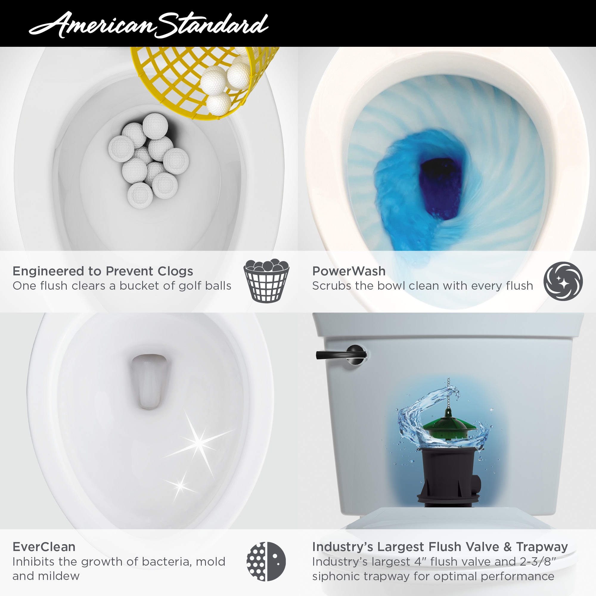 American Standard 211AA004.222 toilets - View #4