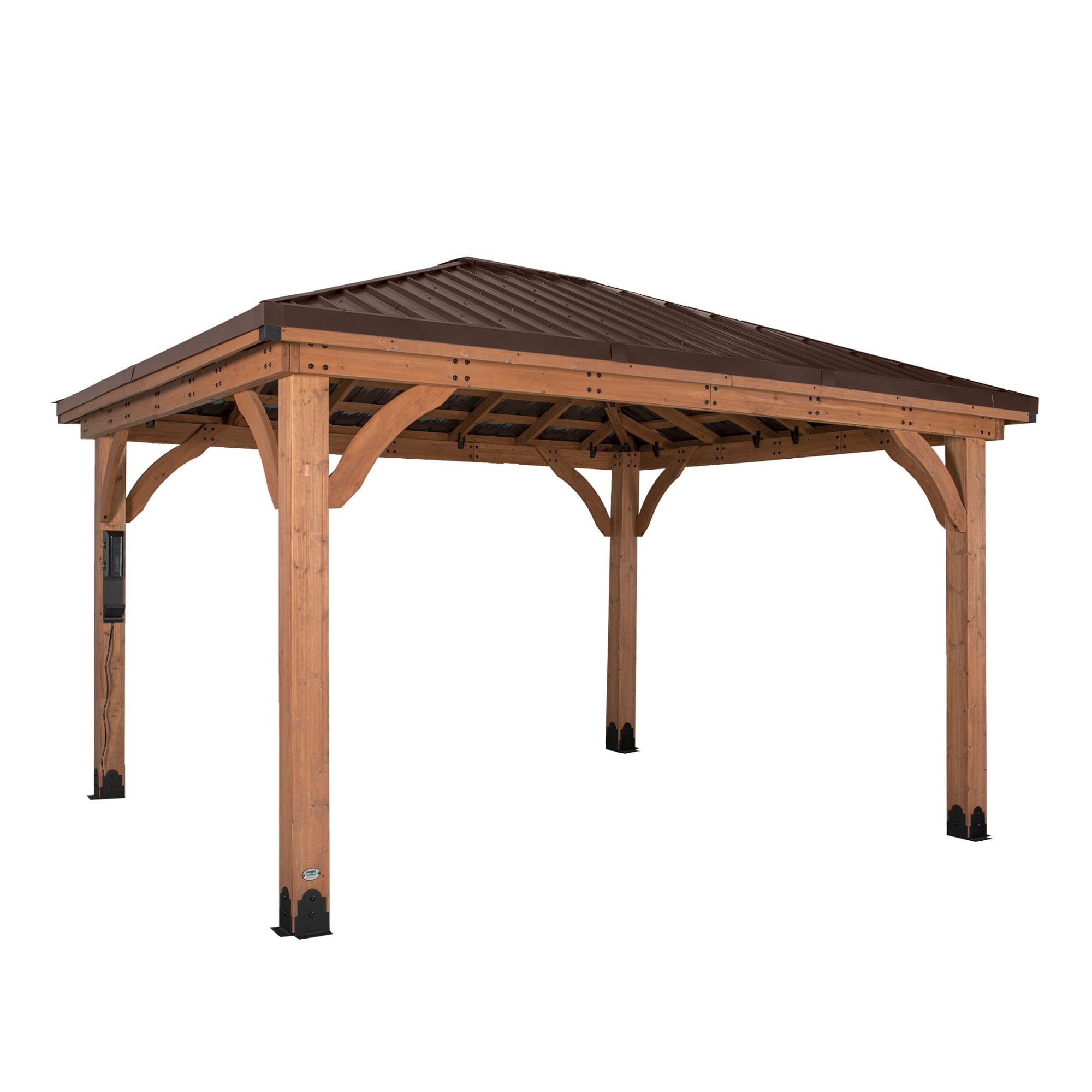 Backyard Discovery 2306042COM Wood-Resin-Gazebos - View #2