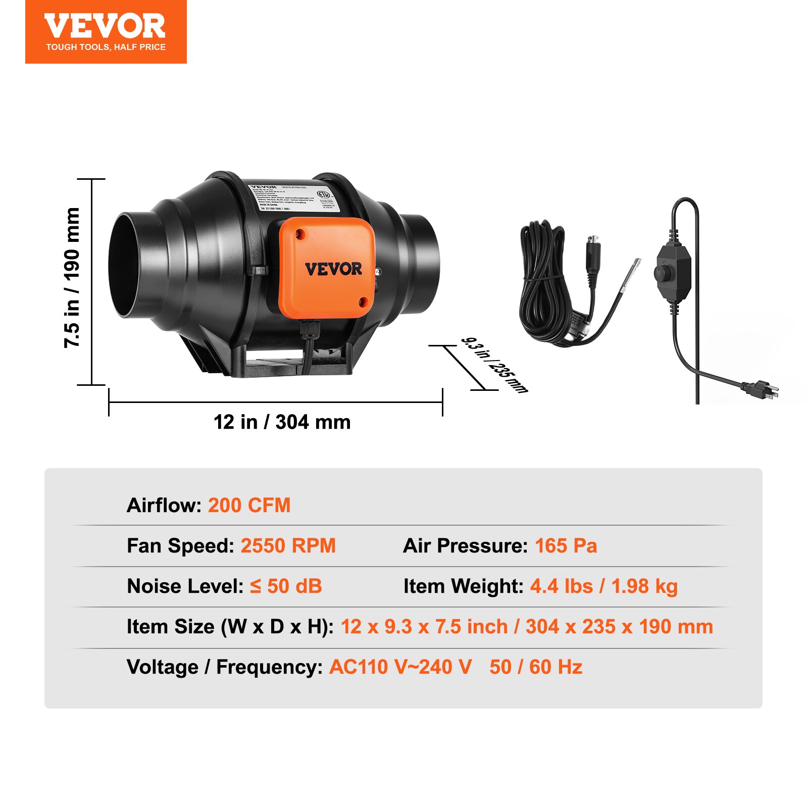 VEVOR XLGDFJYCHSAC41HSYV1 Pex-Crimp-Fittings - View #7