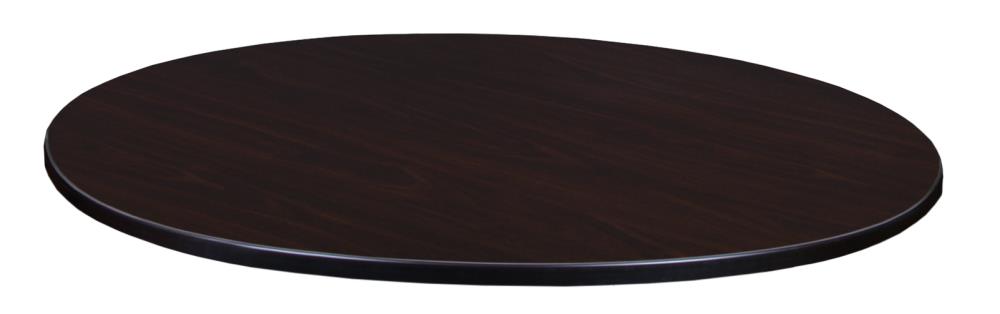 Regency Mahogany Mocha Walnut Round, Outdoor Round Table Top Replacement