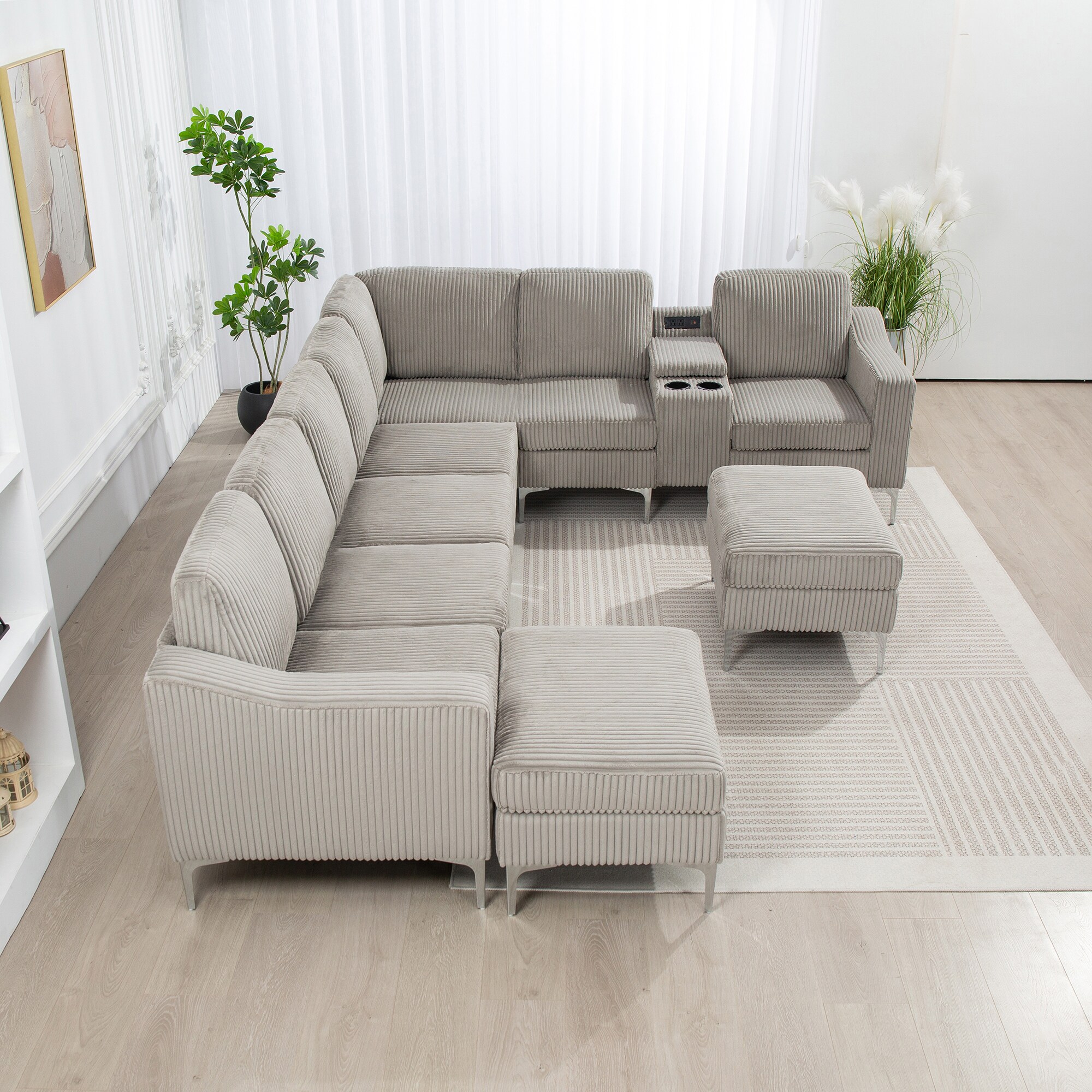 SINOFURN SYA020364GY Sofas-Loveseats - View #16