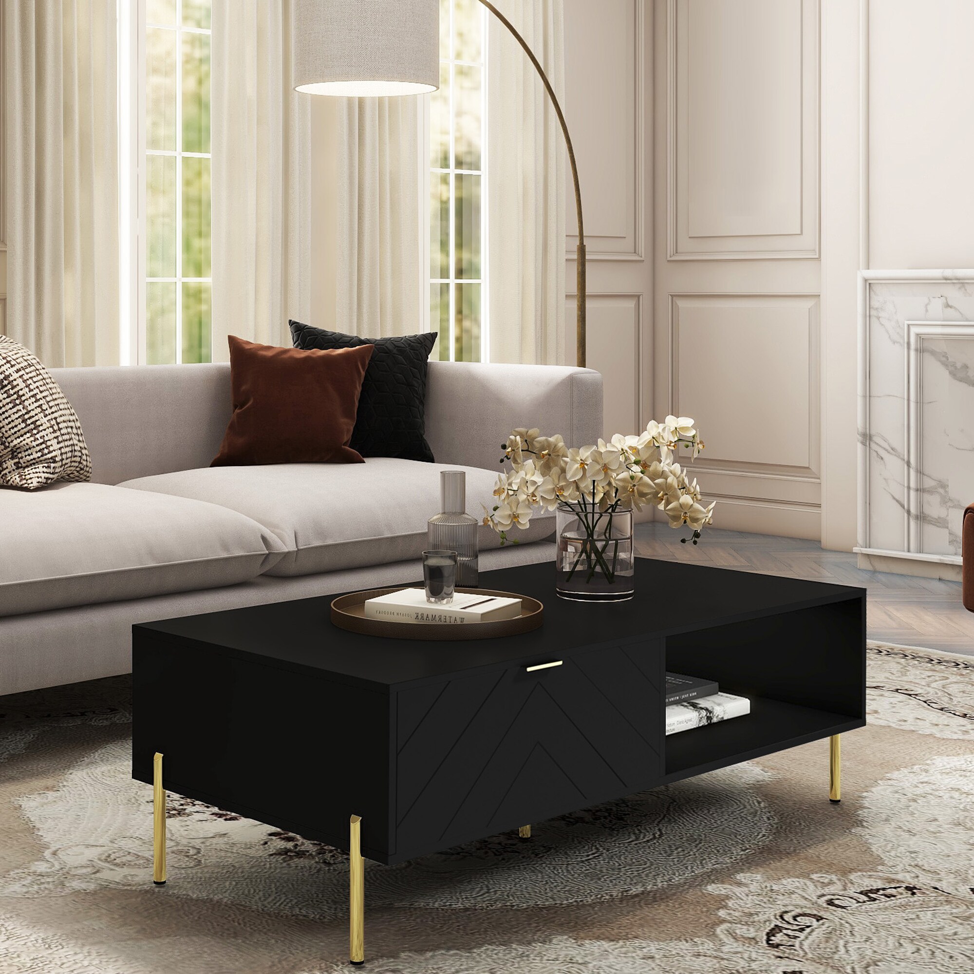 Clihome CL02WC011BK Coffee-Tables - View #7